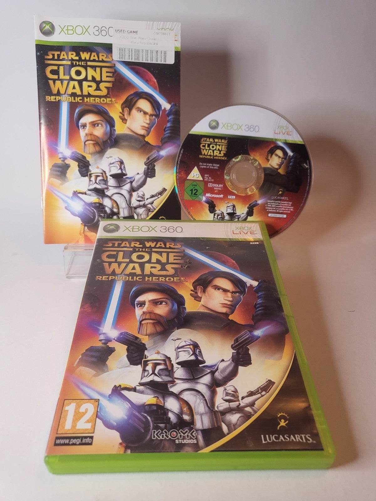 Star Wars the Clone Wars Republic Heroes Xbox 360 - Feniks Gameshop
