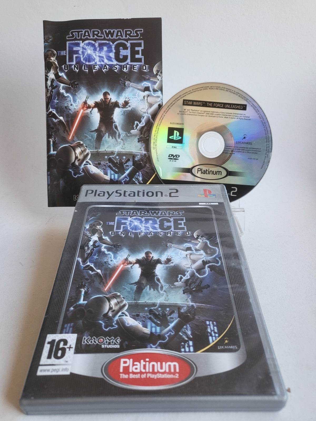 Star Wars: the Force Unleashed Platinum PS2 - Feniks Gameshop