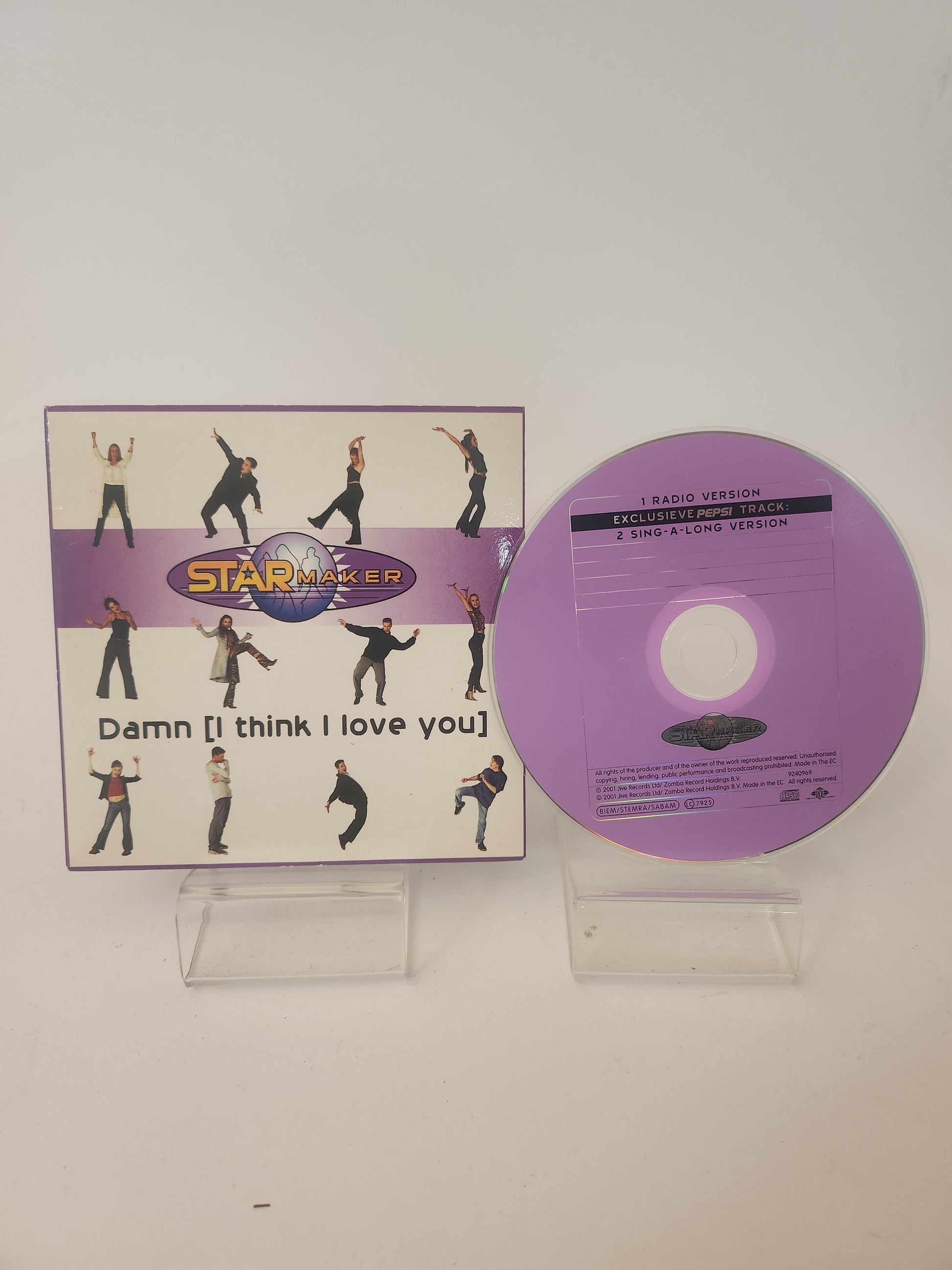 Starmaker: Damn (I Think I Love You) CD Single - CD Single