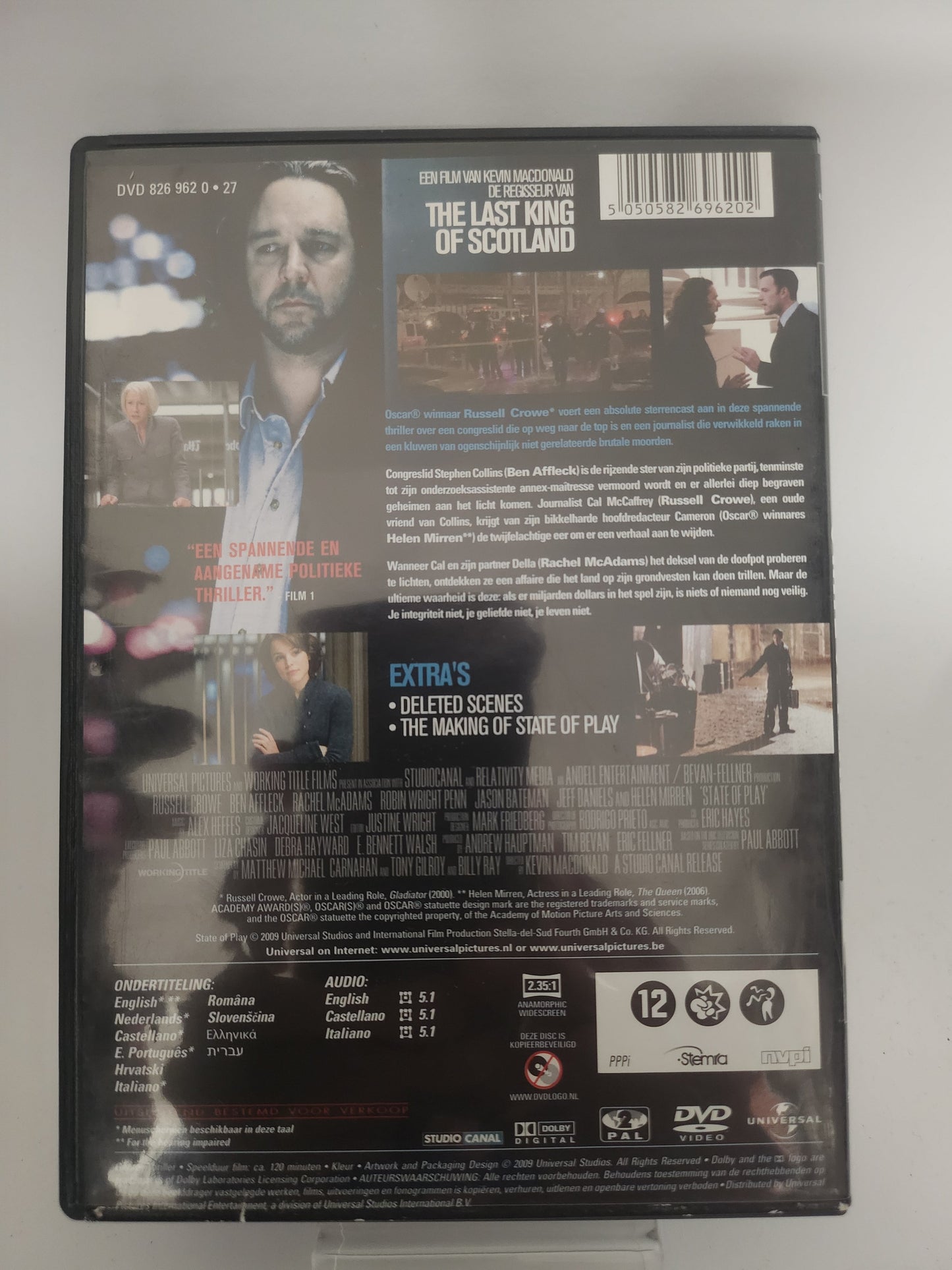 State of Play Dvd - Dvd Volwassenen