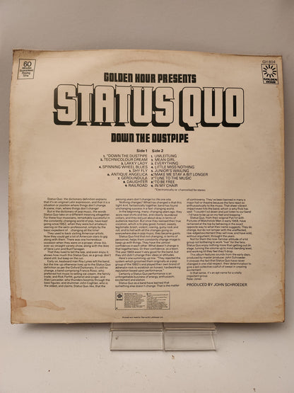 Status Quo: Down the Dustpipe LP Vinyl - Lp Vinyl