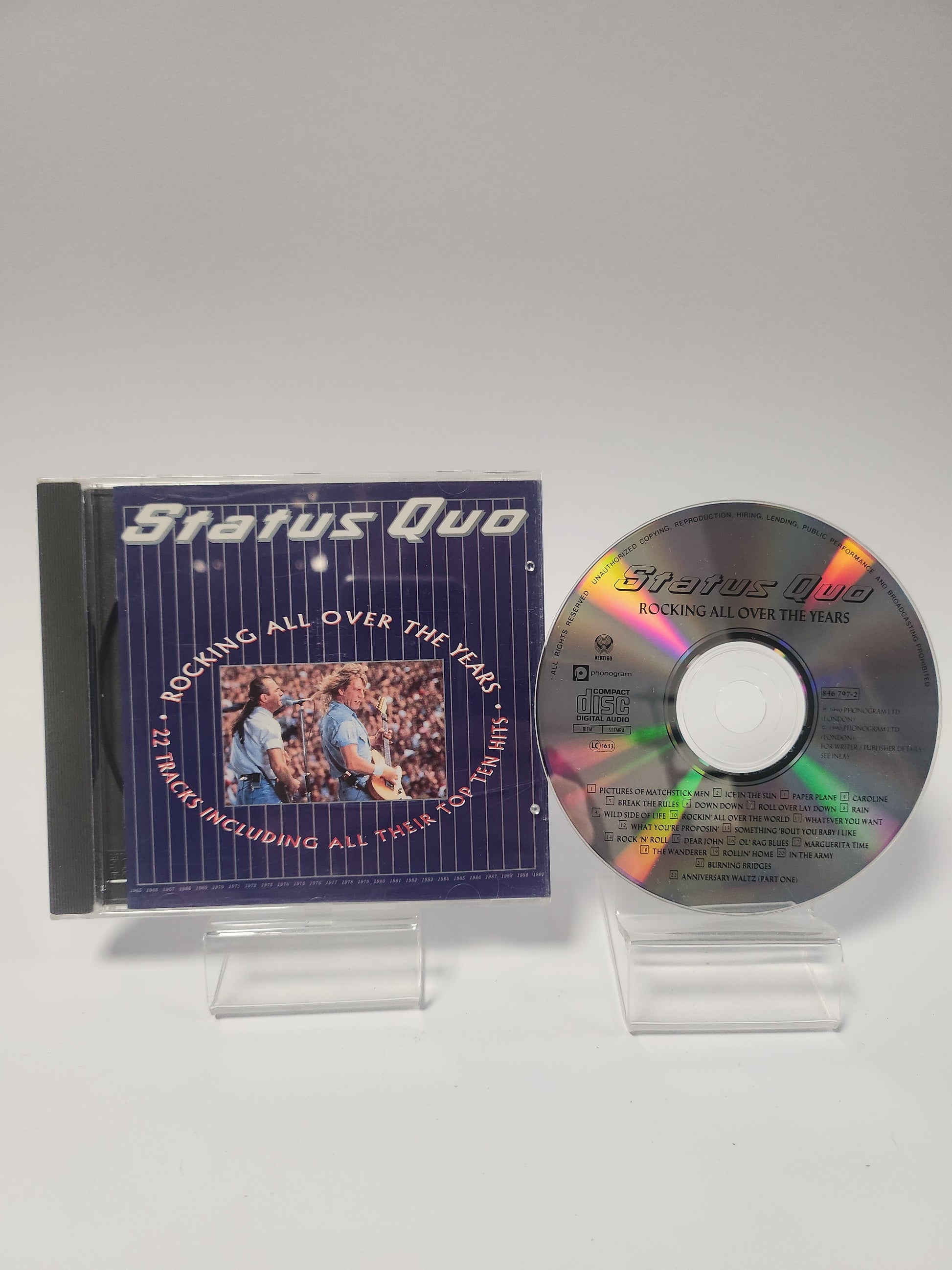 Status Quo: Rocking all over the Years CD - Cd