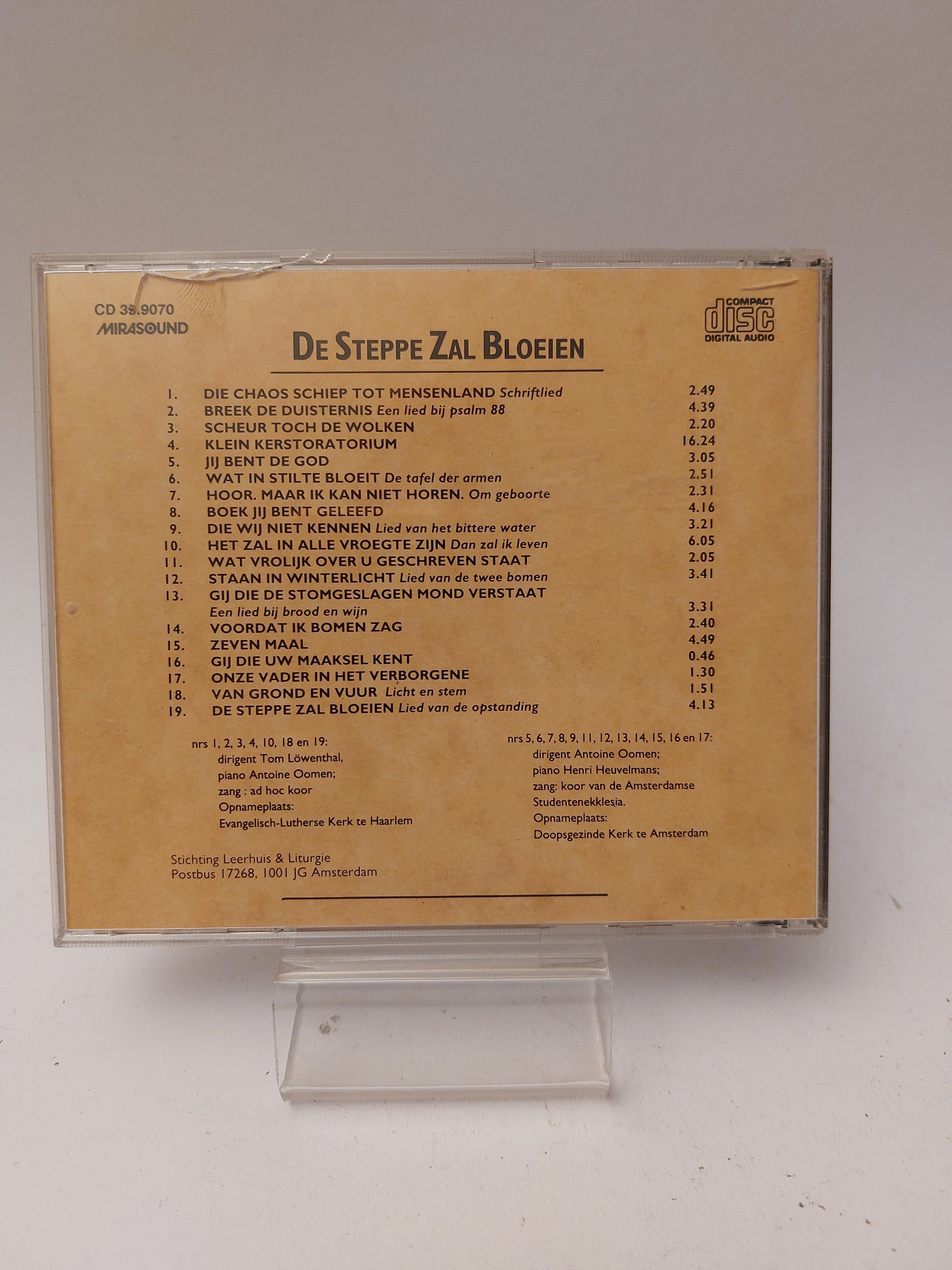 Steppe zal Bloeien CD - Cd
