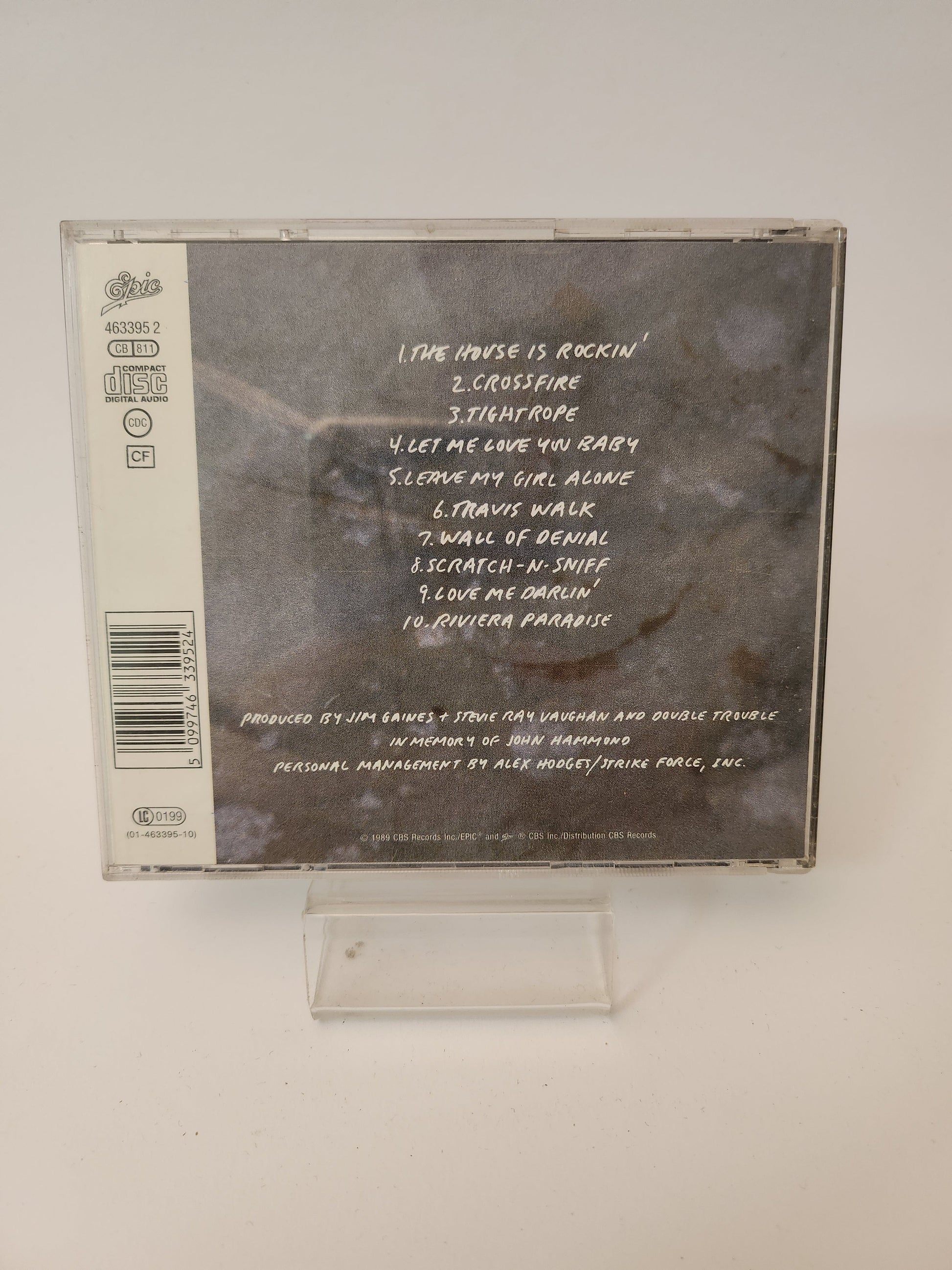Stevie Ray Vaughan and Double Trouble in Step CD - Cd