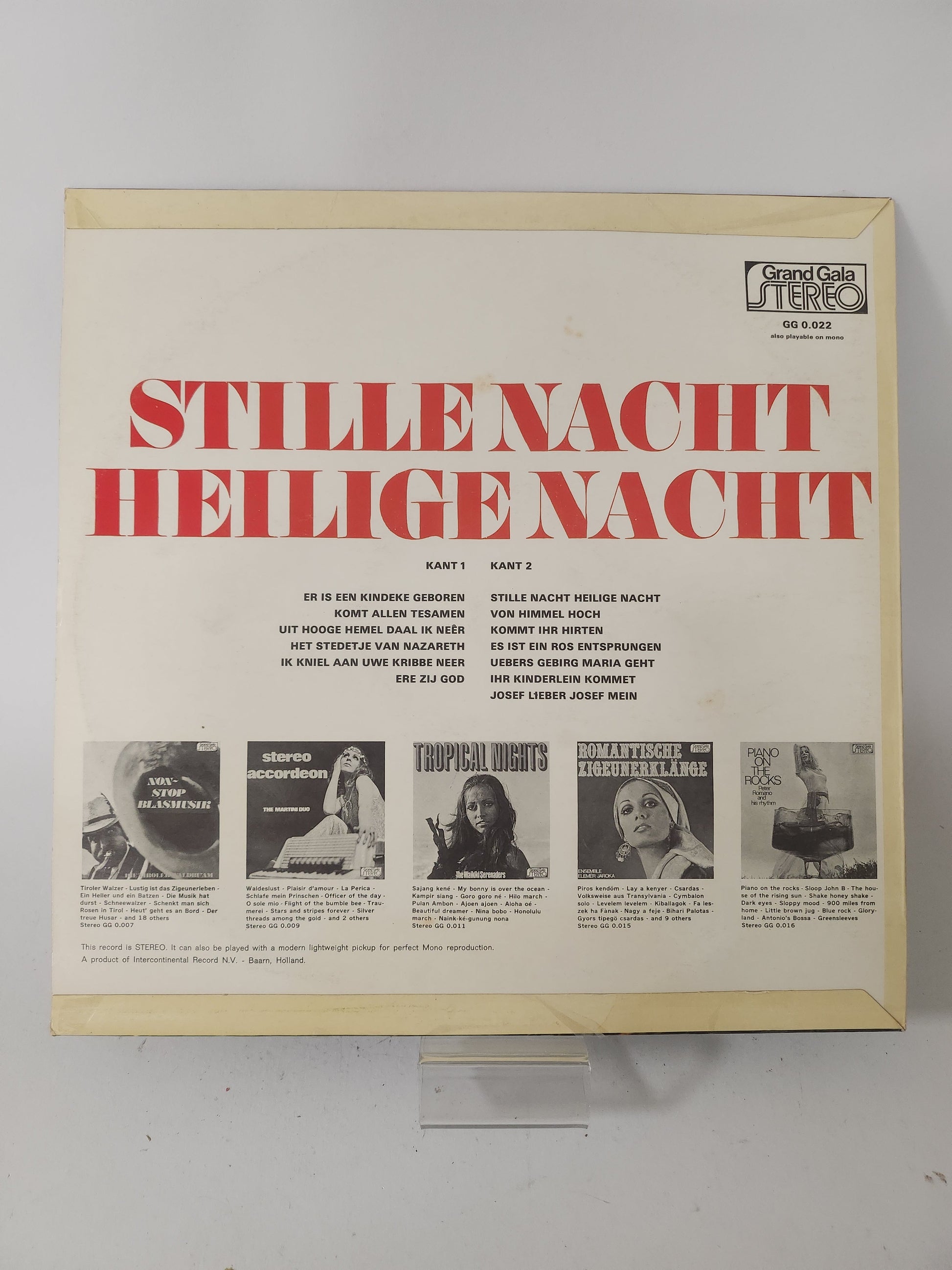 Stille Nacht Heilige Nacht LP Vinyl - Lp Vinyl