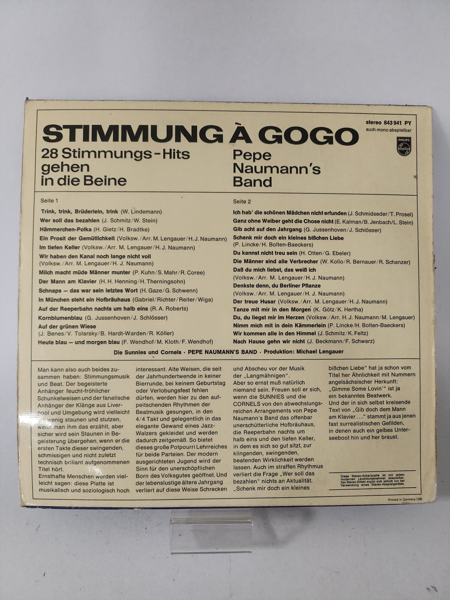 Stimmung a Gogo LP Vinyl - Lp Vinyl
