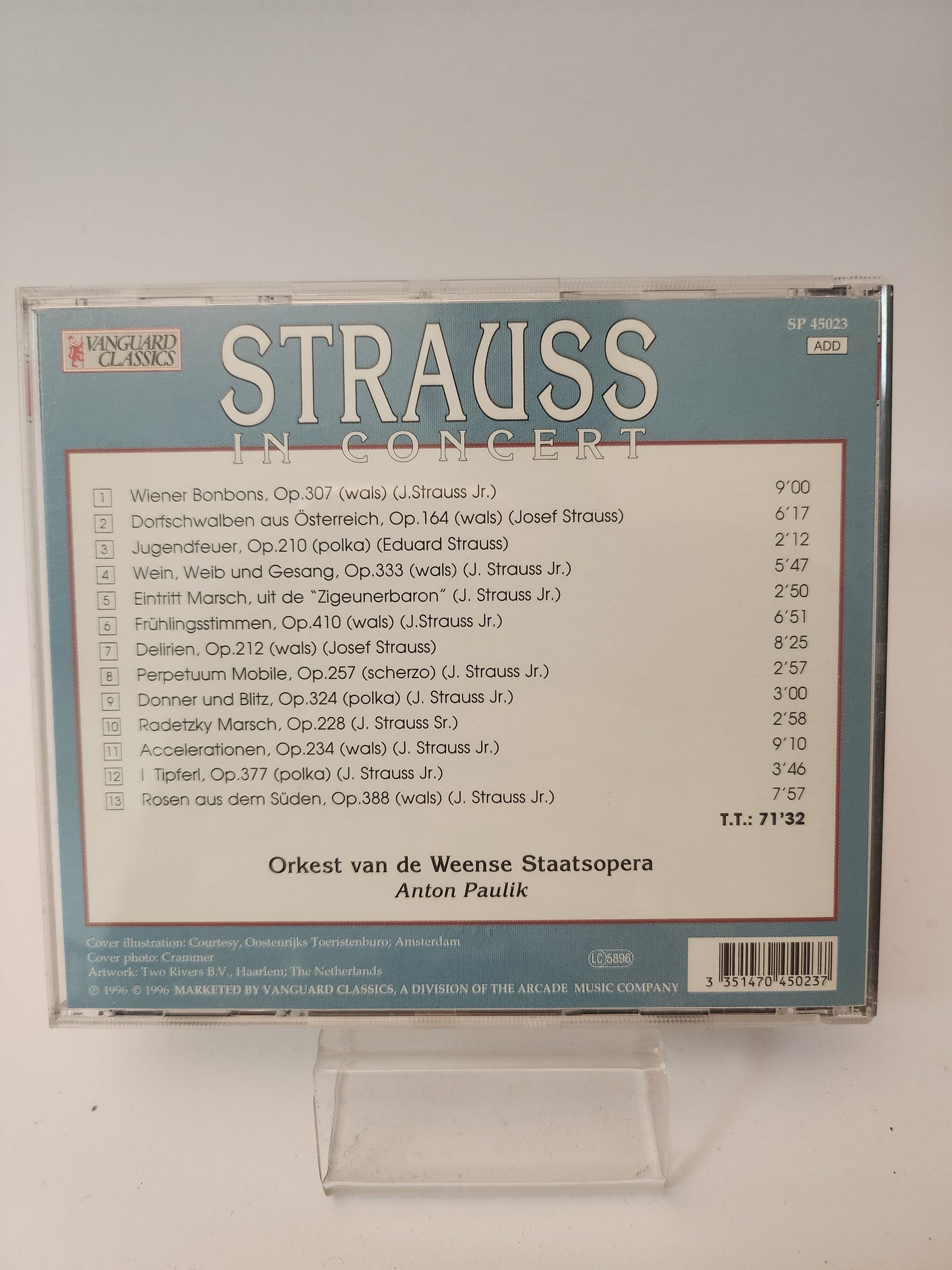 Strauss in Concert: Nieuwjaarsklanken uit Wenen CD - Cd