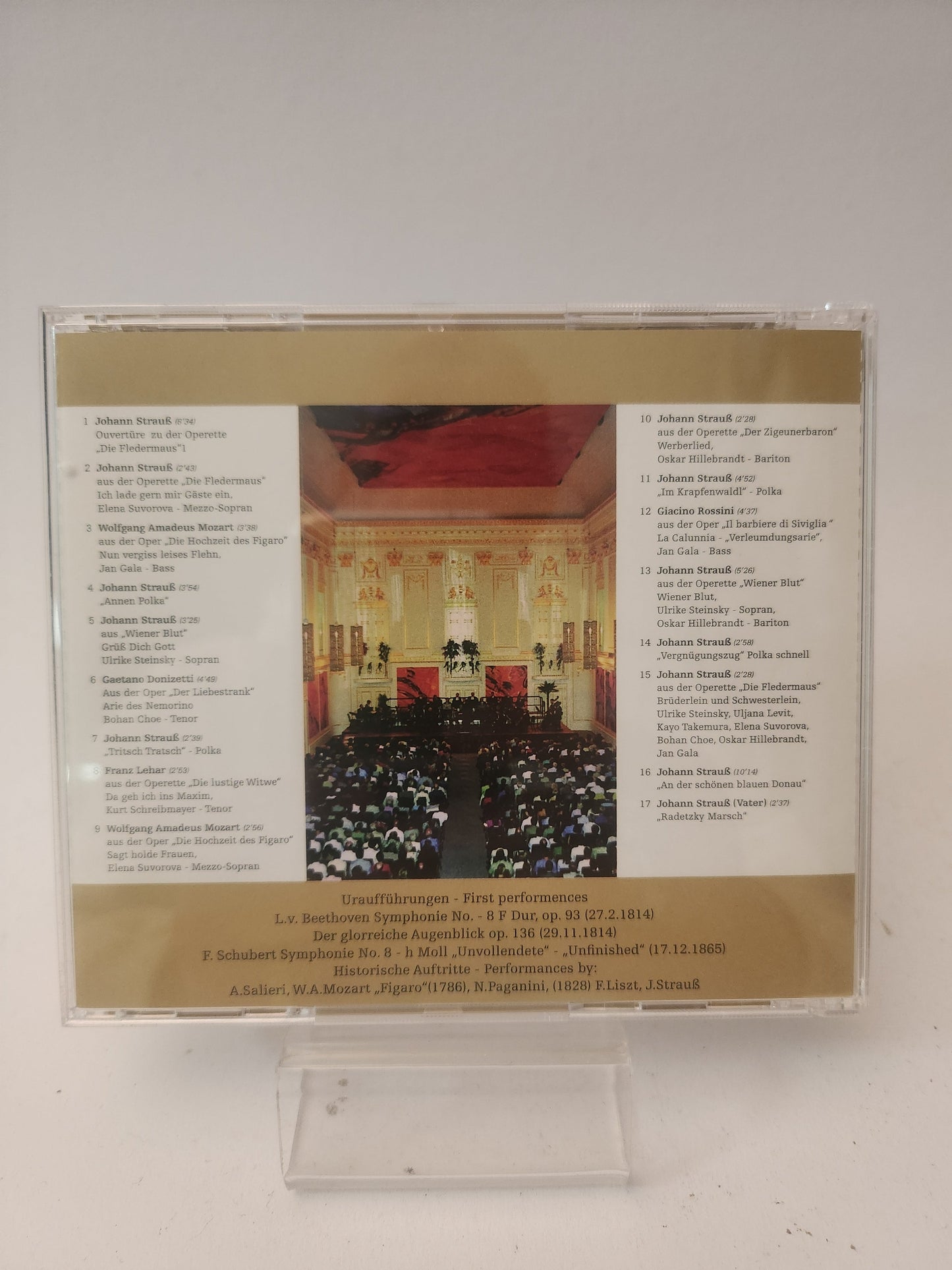 Strauss & Mozart: Wiener Hofburgorchester CD - Cd
