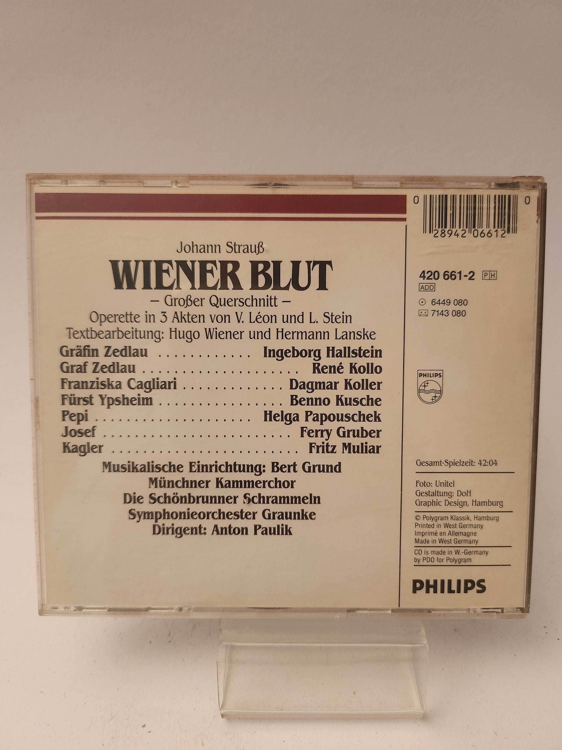 Strauss: Wiener Blut CD - Cd