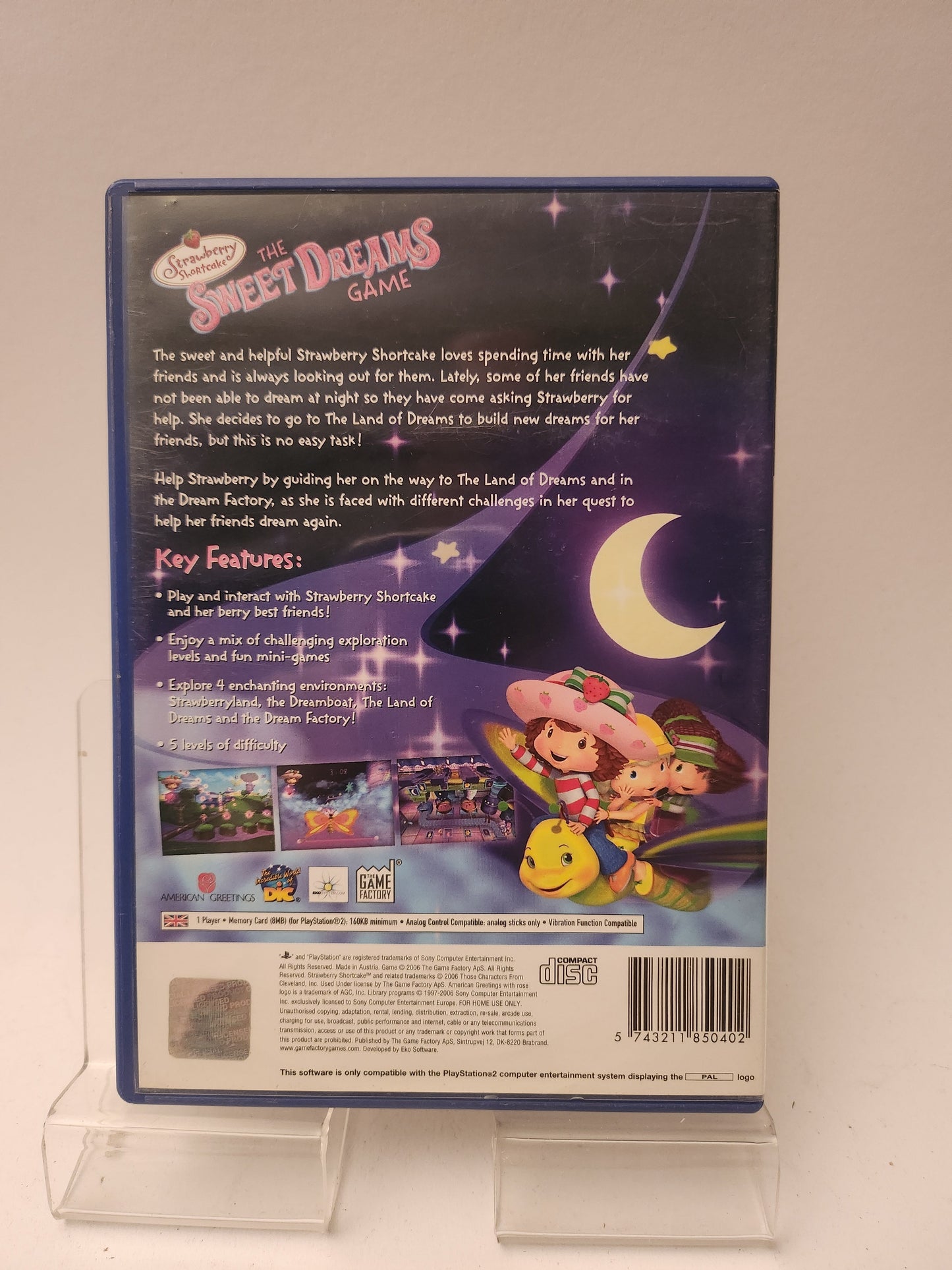 Strawberry Shortcake - the Sweet Dreams Game Playstation 2 - Playstation 2 Games