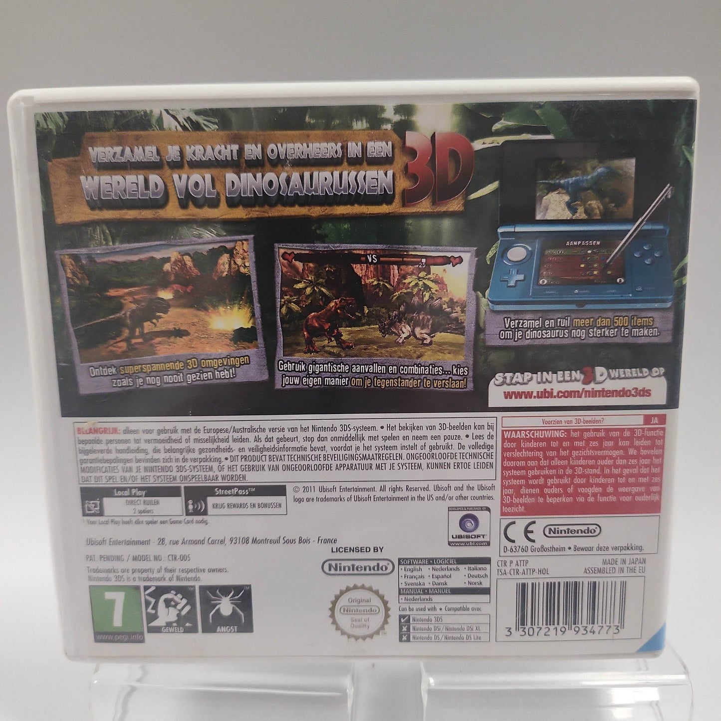 Strijd der Giganten Dinosaurs Nintendo 3DS - Feniks Gameshop