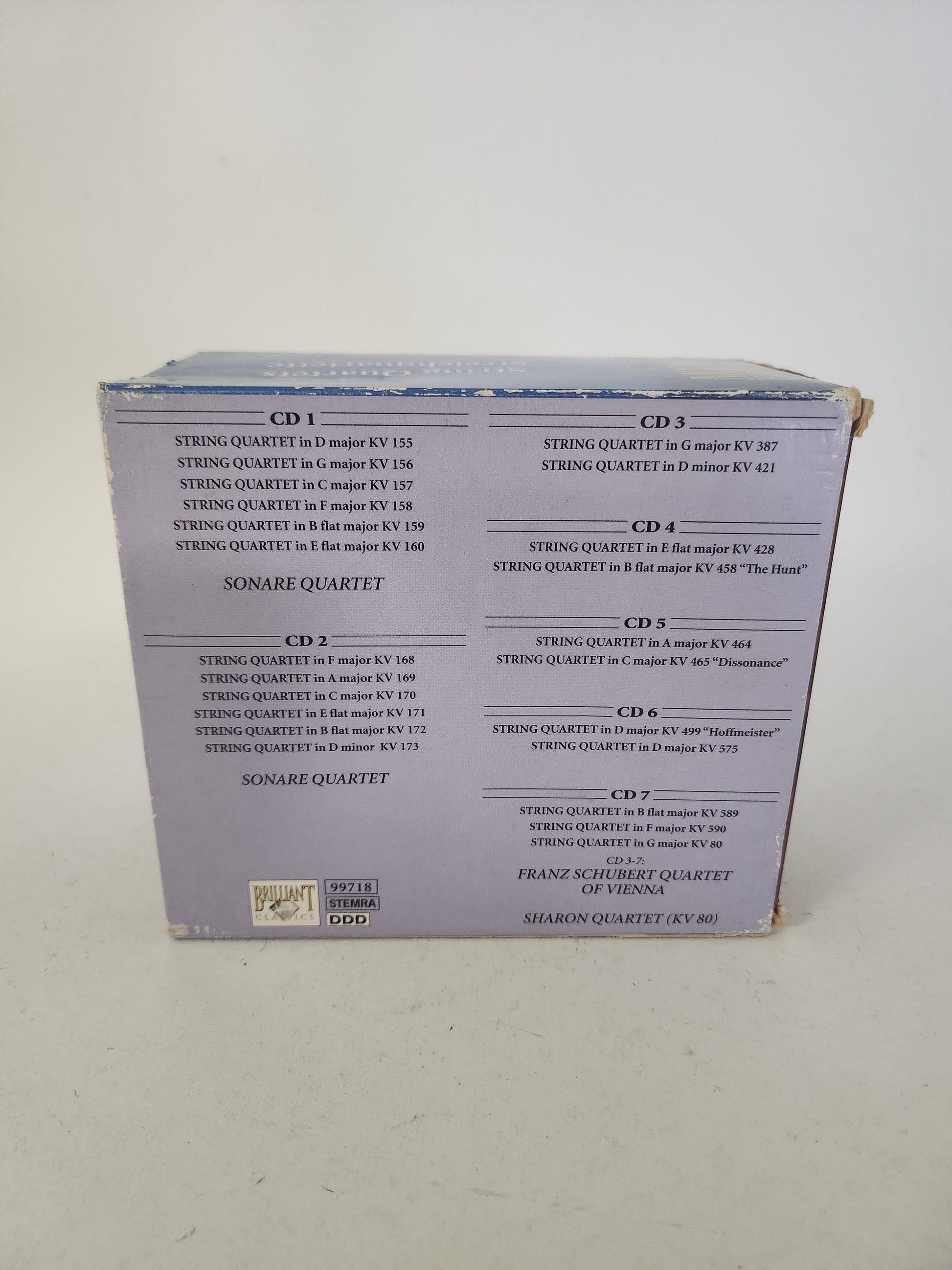 String Quartets Volume 6 CD Box - Cd