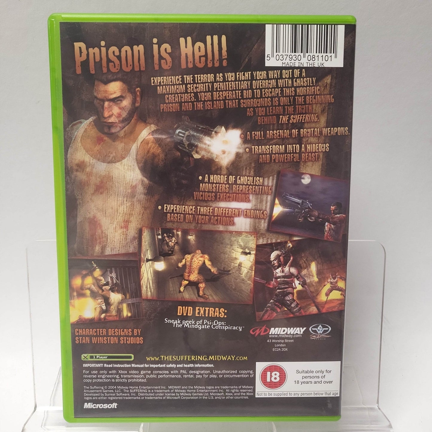 Suffering Xbox Original - Feniks Gameshop