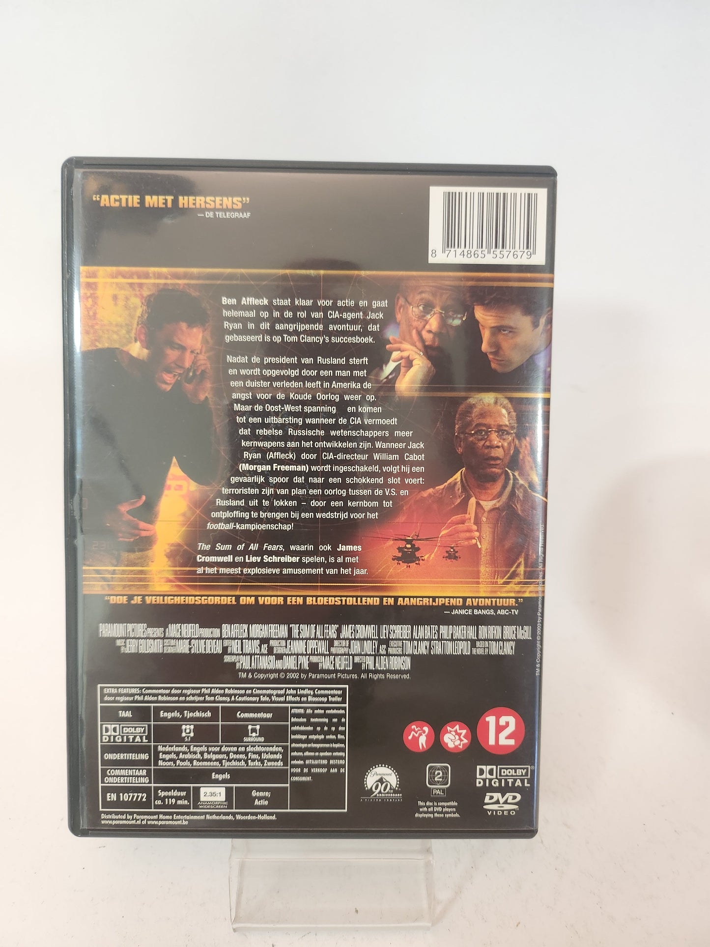 Sum of all Fears Dvd - Dvd Volwassenen