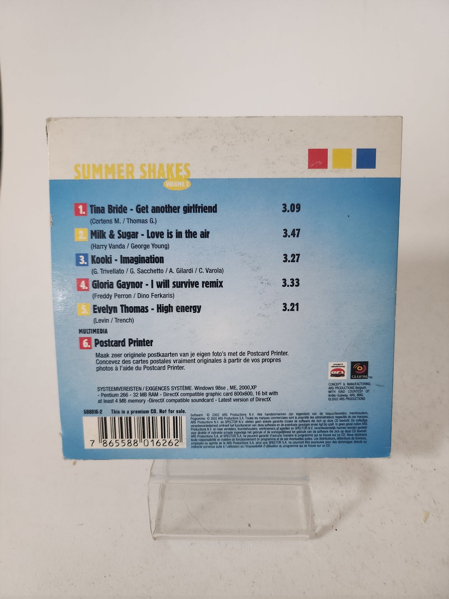 Summer Shakes Volume 2 CD Single - CD Single