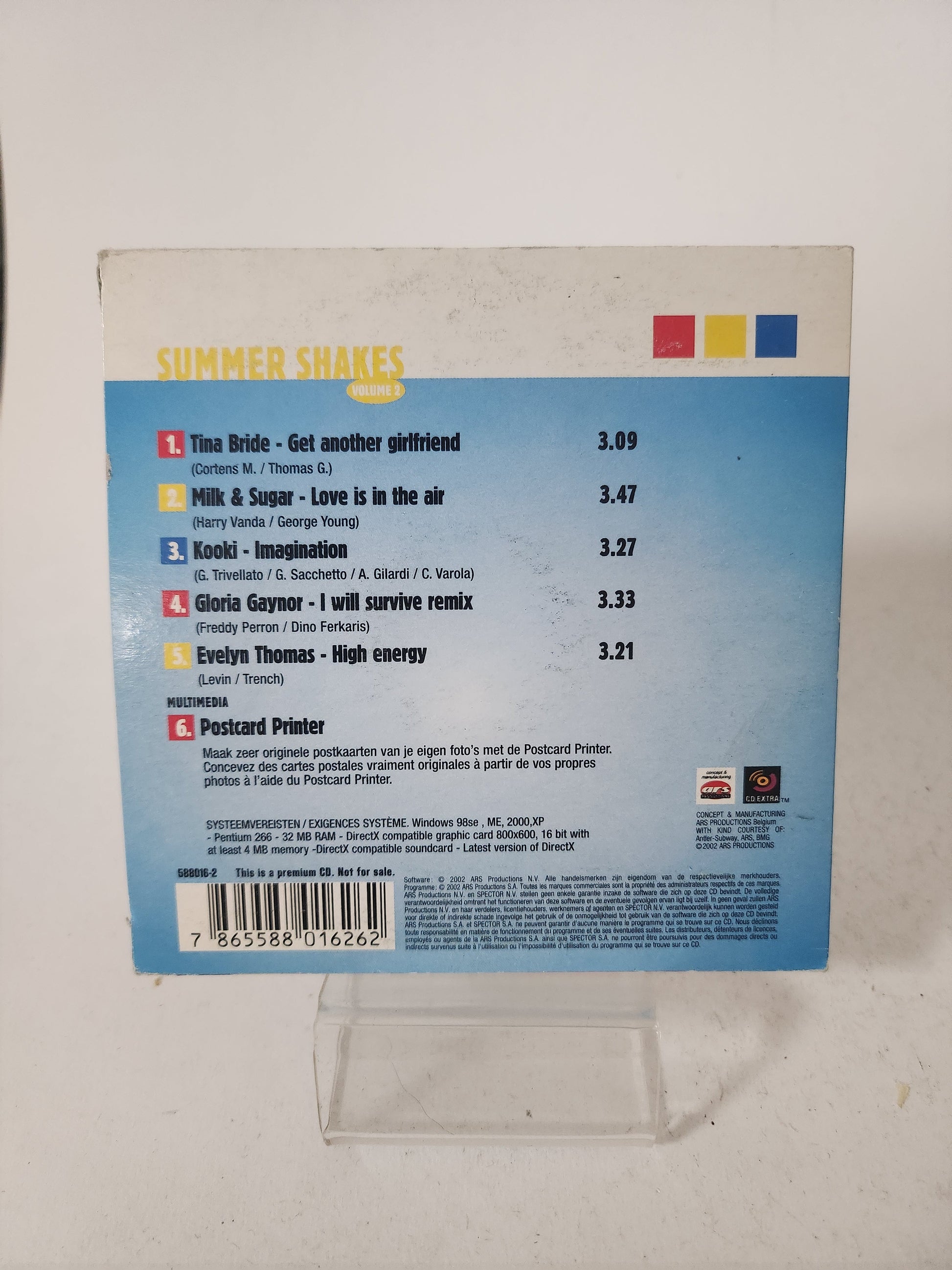 Summer Shakes Volume 2 CD Single - CD Single