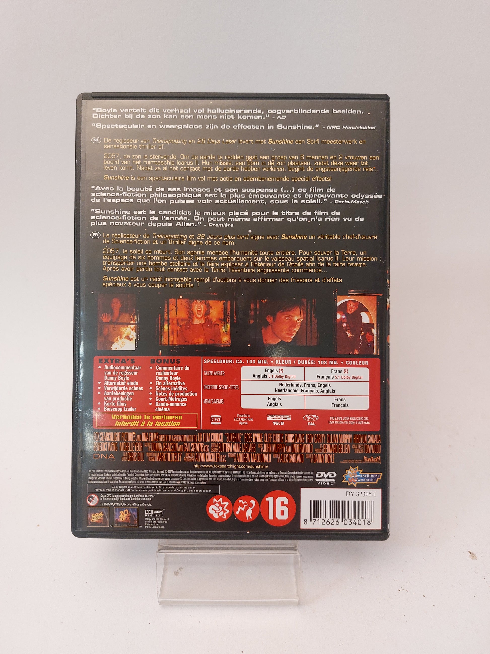 Sunshine Dvd - Dvd Volwassenen