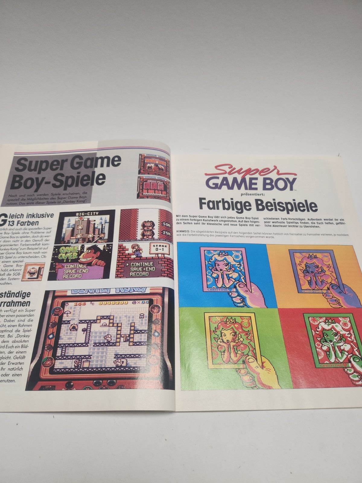 Super Game Boy Nintendo Wegwijzer (Duits) - Feniks Gameshop