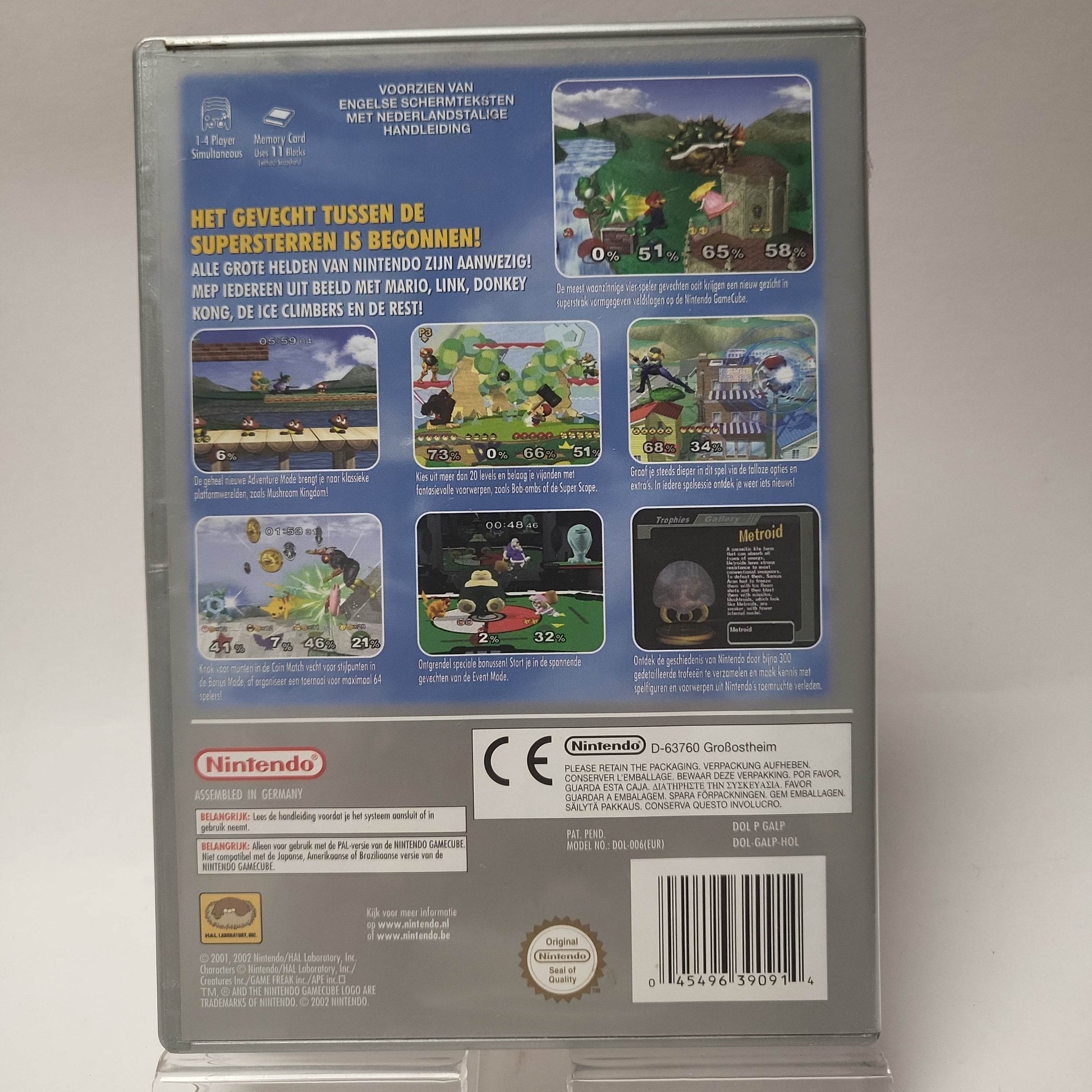 Super Smash Bros Mêlee (Players Choise) Nintendo Gamecube - Feniks Gameshop