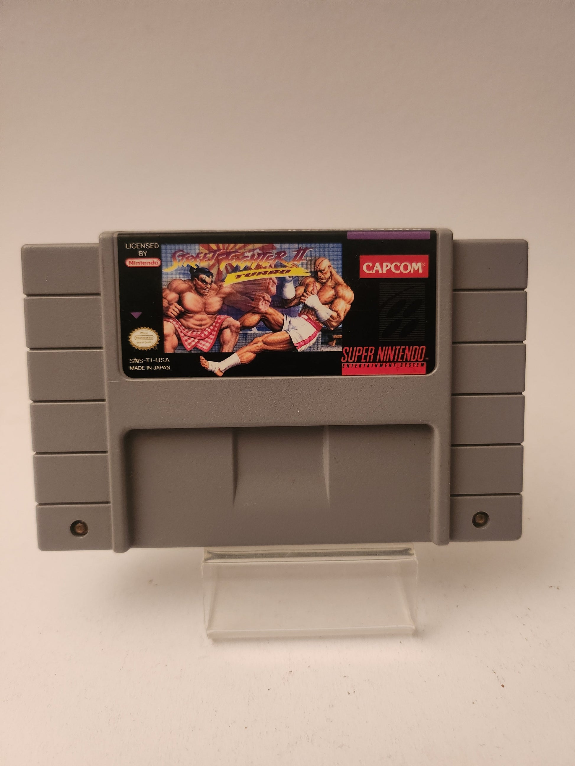 Super Street Fighter II Turbo NTSC SNES - Nintendo SNES Games
