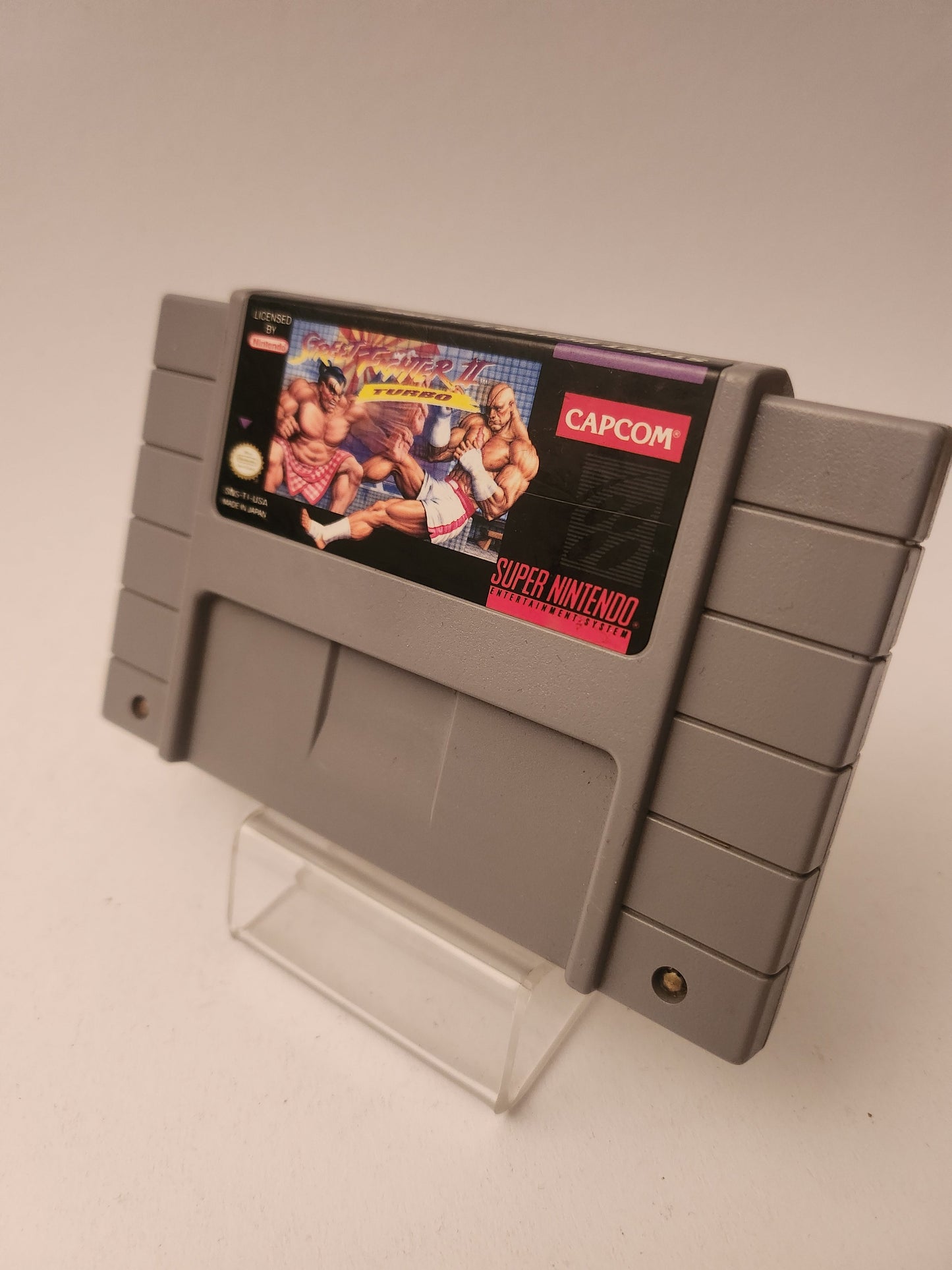 Super Street Fighter II Turbo NTSC SNES - Nintendo SNES Games