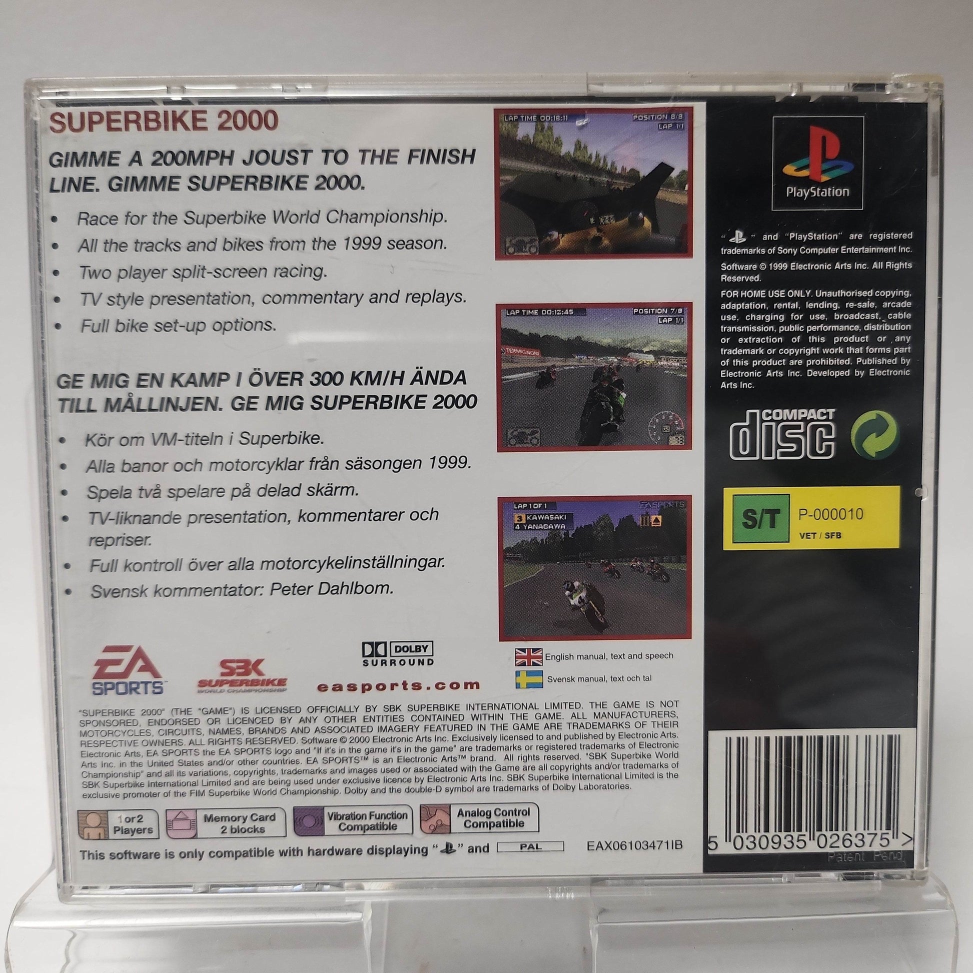 Superbike 2000 Playstation 1 - Feniks Gameshop