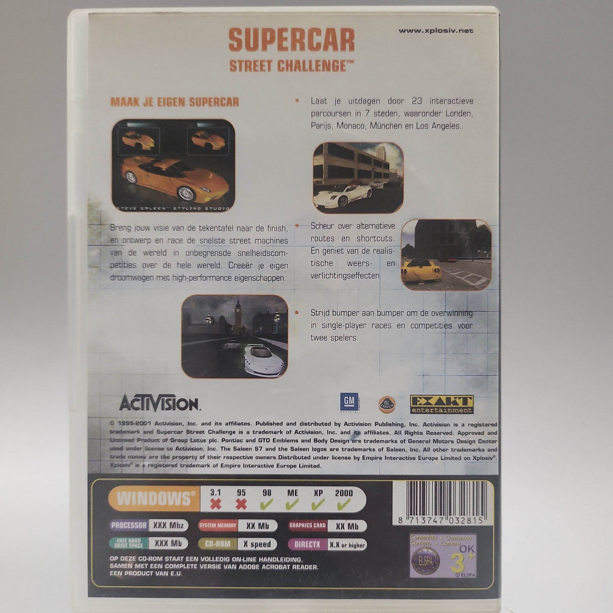Supercar Street Challenge (No Book) PC - Feniks Gameshop