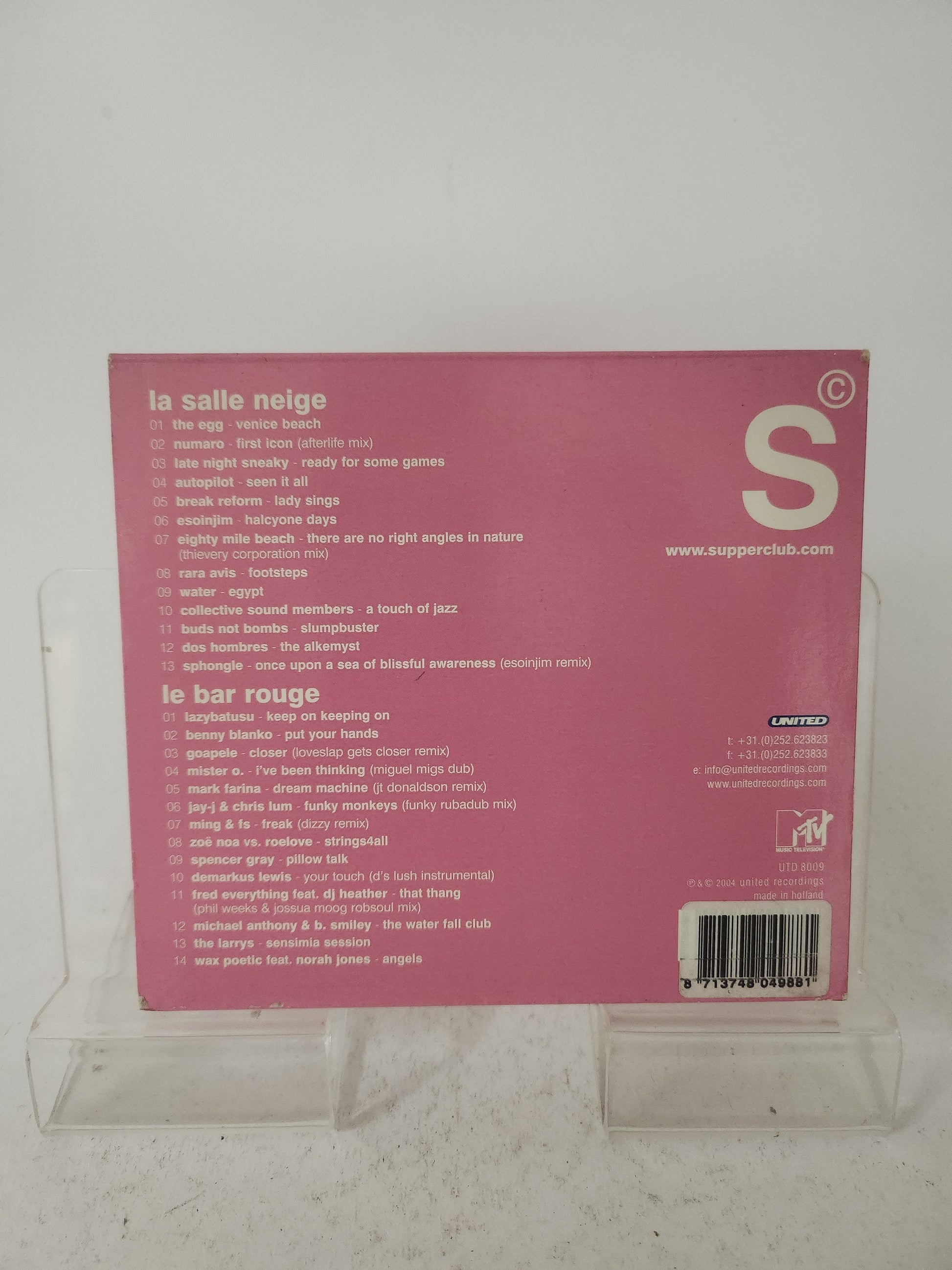 Supperclub Presents San Francisco CD - Cd