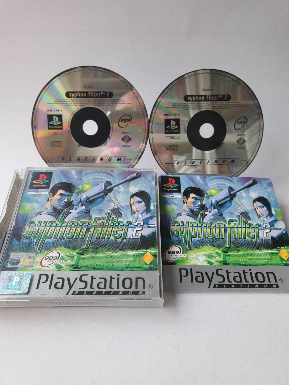 Syphon Filter 2 Platinum Edition Playstation 1 - Feniks Gameshop