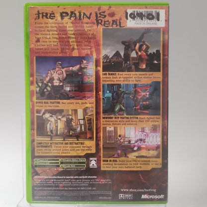 Tao Feng Fist of the Lotus Xbox Original - Feniks Gameshop