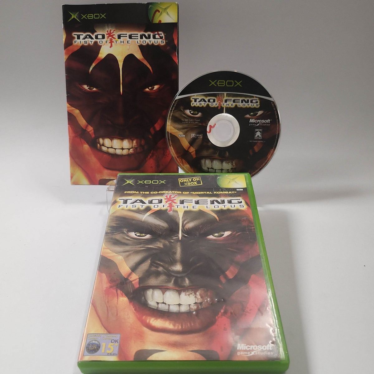 Tao Feng Fist of the Lotus Xbox Original - Feniks Gameshop