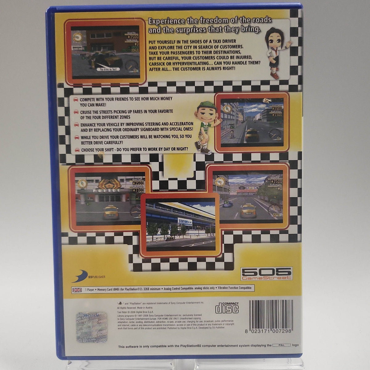 Taxi Rider Playstation 2 - Feniks Gameshop
