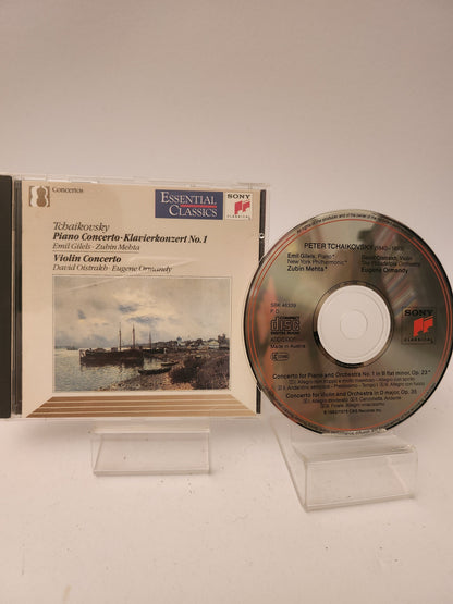 Tchaikovsky: Concert voor Piano & Concert voor Violin CD - Cd