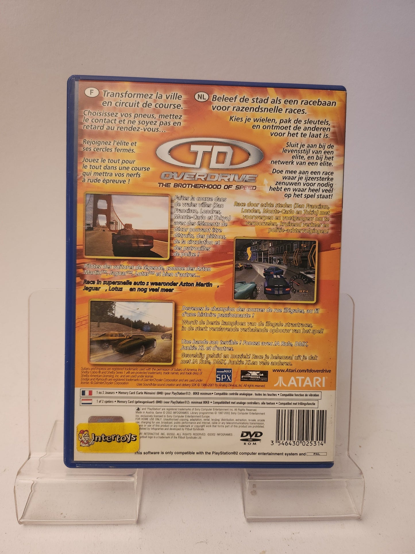 TD Overdrive Playstation 2 - Playstation 2 Games