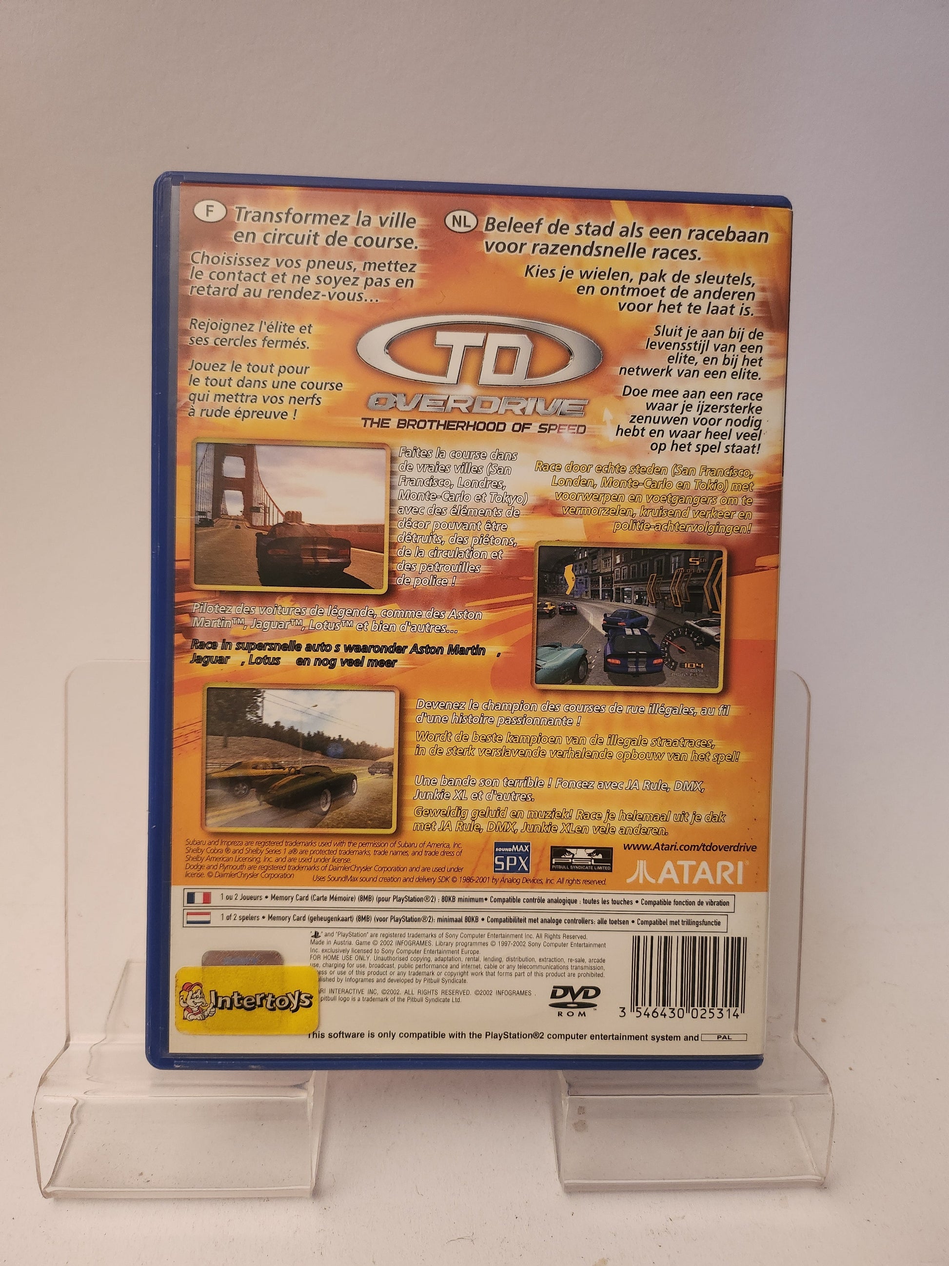 TD Overdrive Playstation 2 - Playstation 2 Games