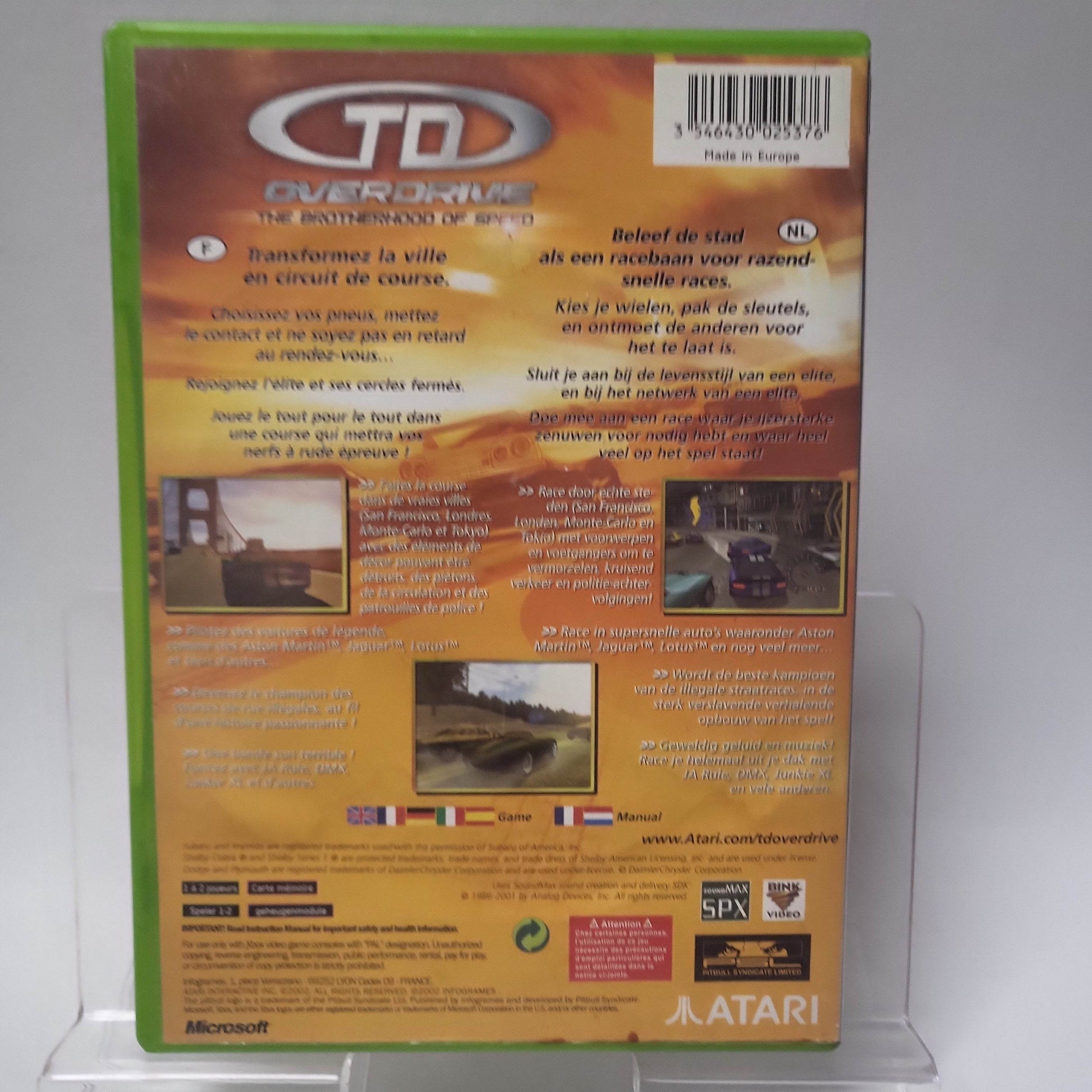 TD Overdrive Xbox Original - Feniks Gameshop