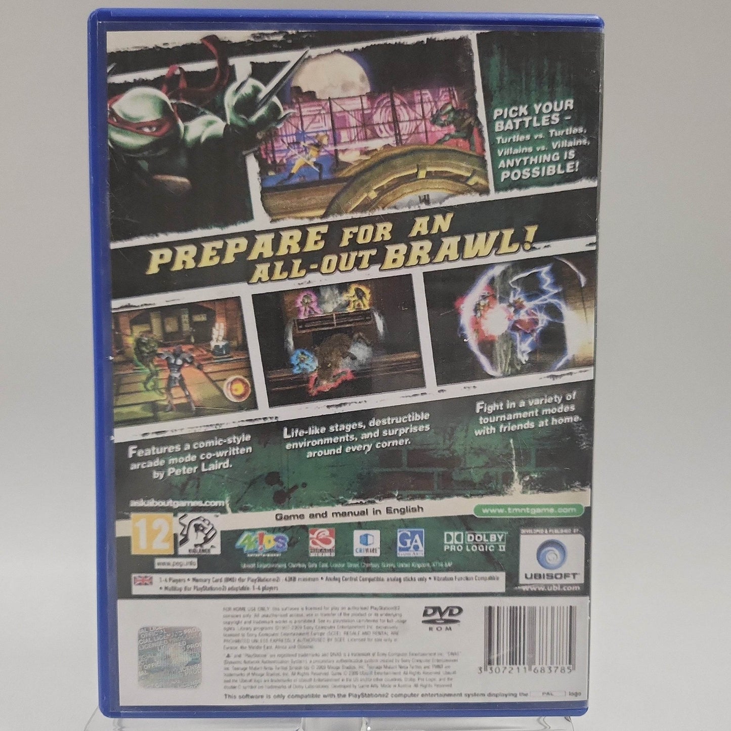 Teenage Mutant Ninja Turtles Smash-Up (Copy Cover) PS2 - Feniks Gameshop