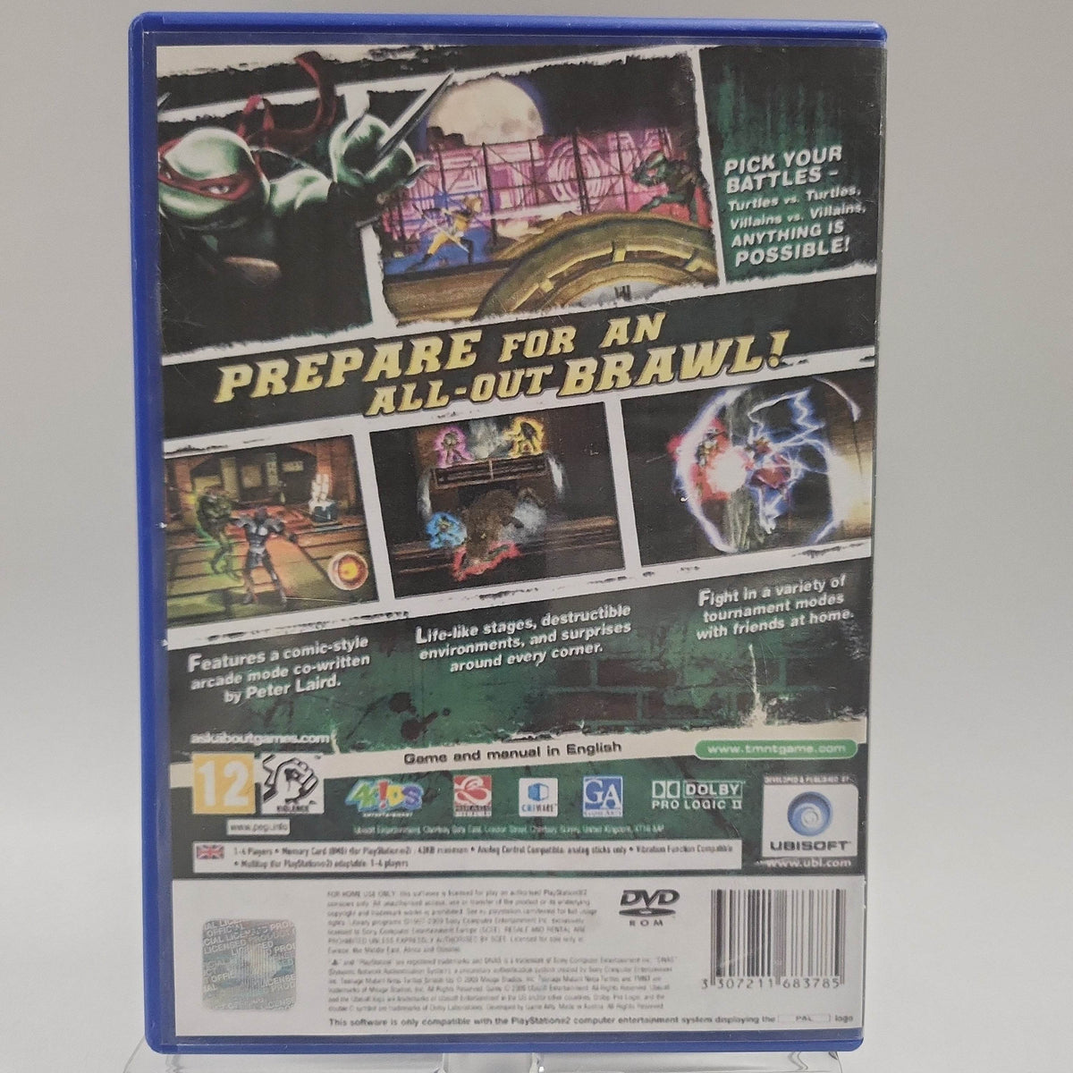 Teenage Mutant Ninja Turtles Smash-Up (Copy Cover) PS2 - Feniks Gameshop