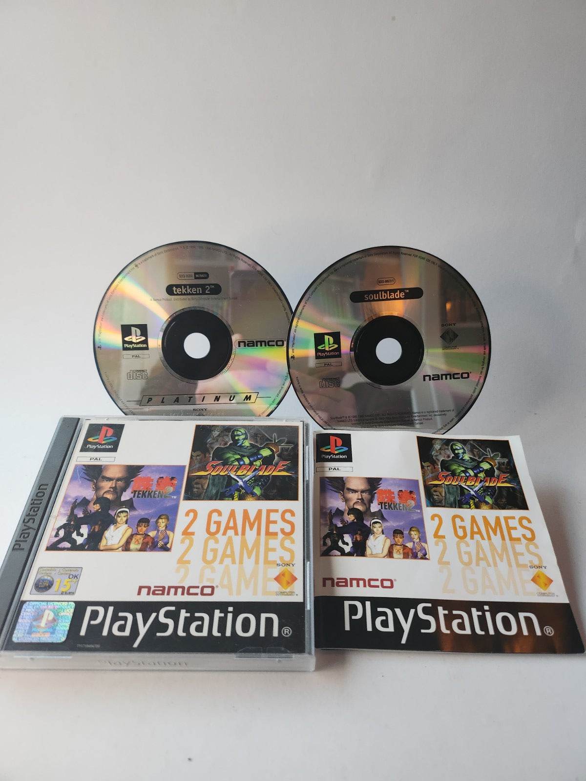 Tekken 2 & Soulblade Playstation 1 - Feniks Gameshop