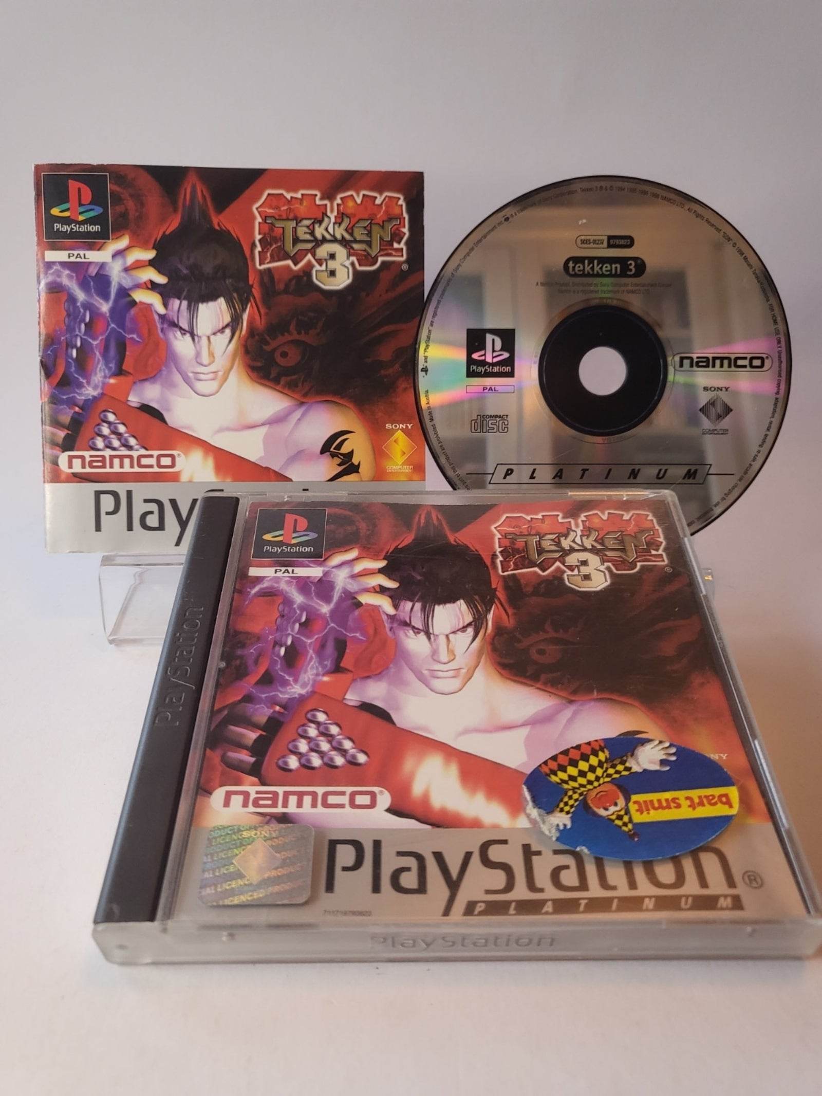 Tekken 3 Platinum Edition Playstation 1 - Feniks Gameshop