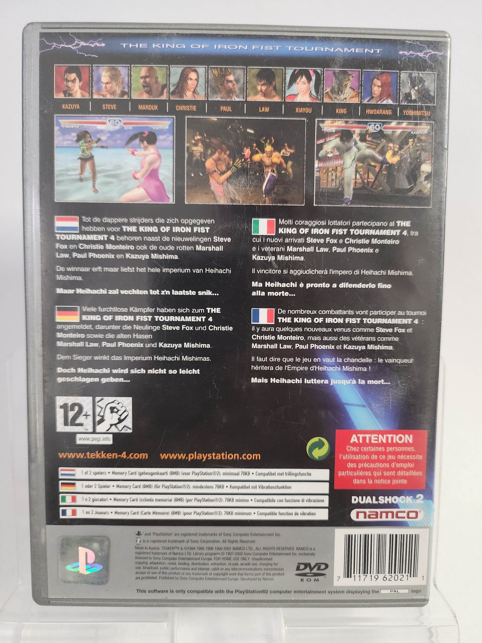 Tekken 4 Platinum Edition Playstation 2 - Feniks Gameshop