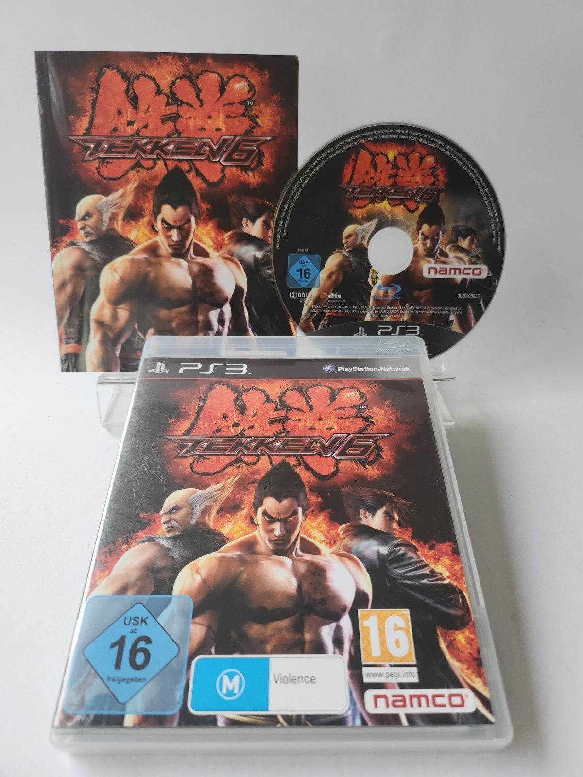 Tekken 6 Australian Cover Playstation 3 - Feniks Gameshop