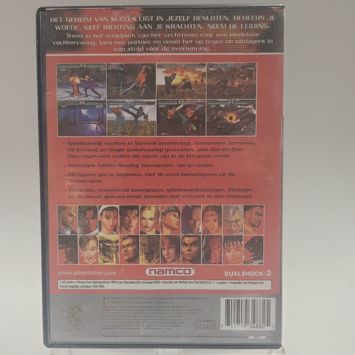 Tekken Tag Tournament Platinum (Copy Cover) Playstation 2 - Feniks Gameshop