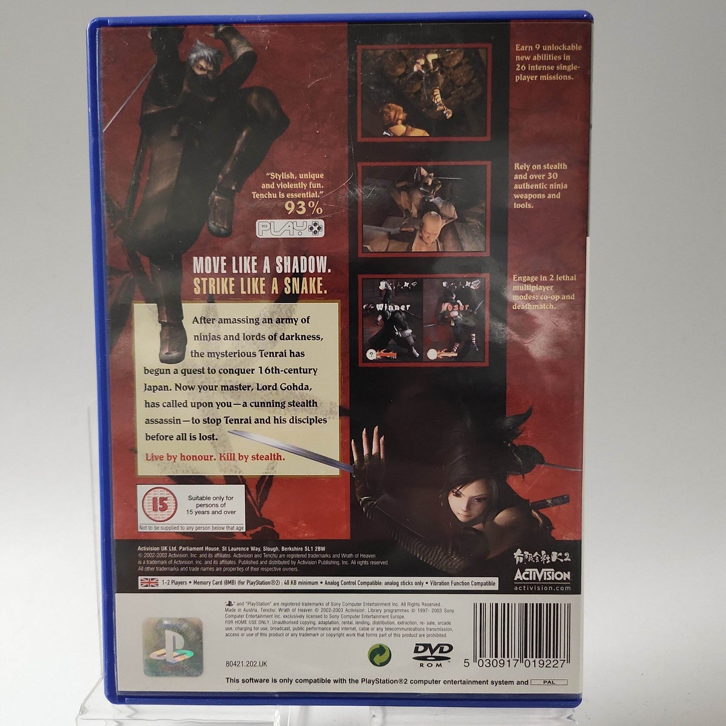 Tenchu: Wrath of Heaven Playstation 2 - Feniks Gameshop