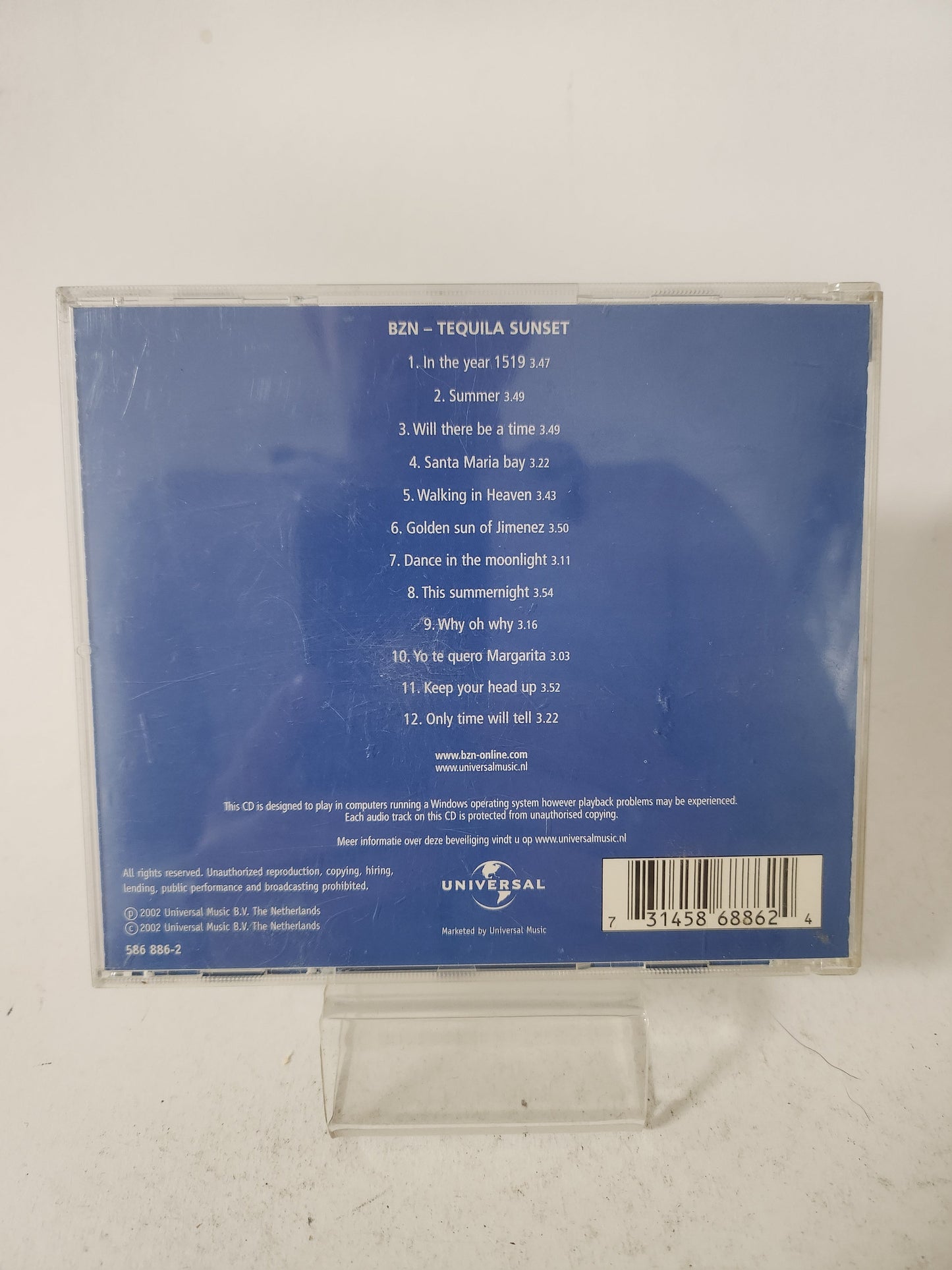 Tequila Sunset CD - Cd