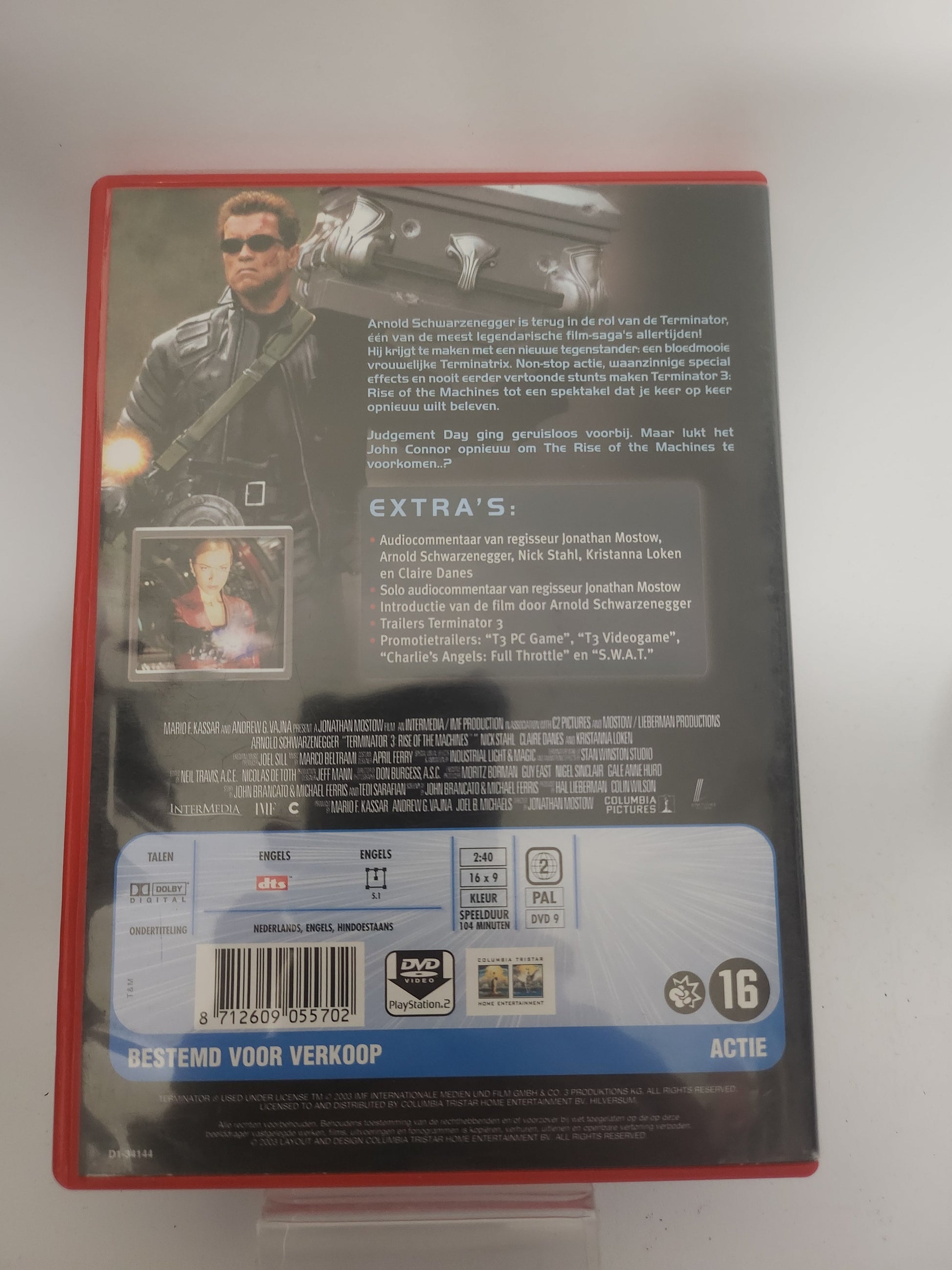 Terminator 3 Rise of the Machines Dvd - Dvd Volwassenen