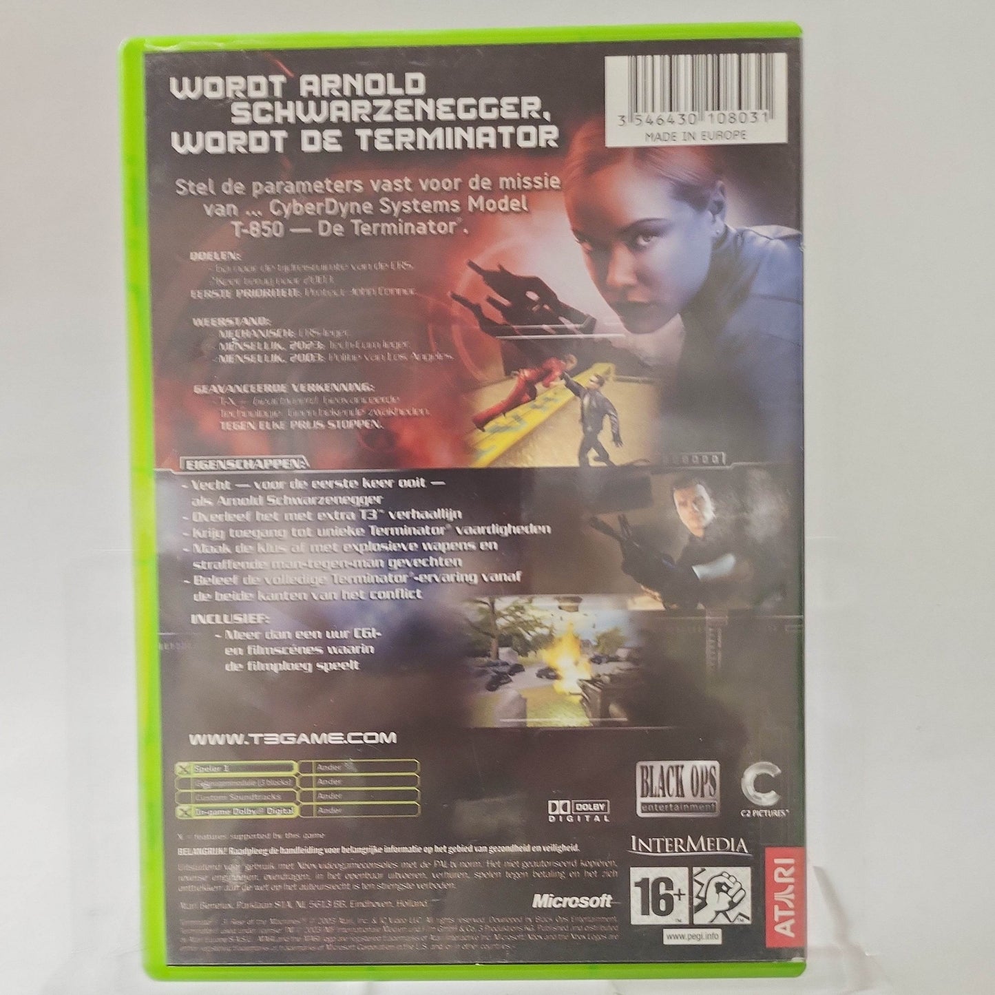 Terminator 3 Rise of the Machines Xbox Original - Feniks Gameshop