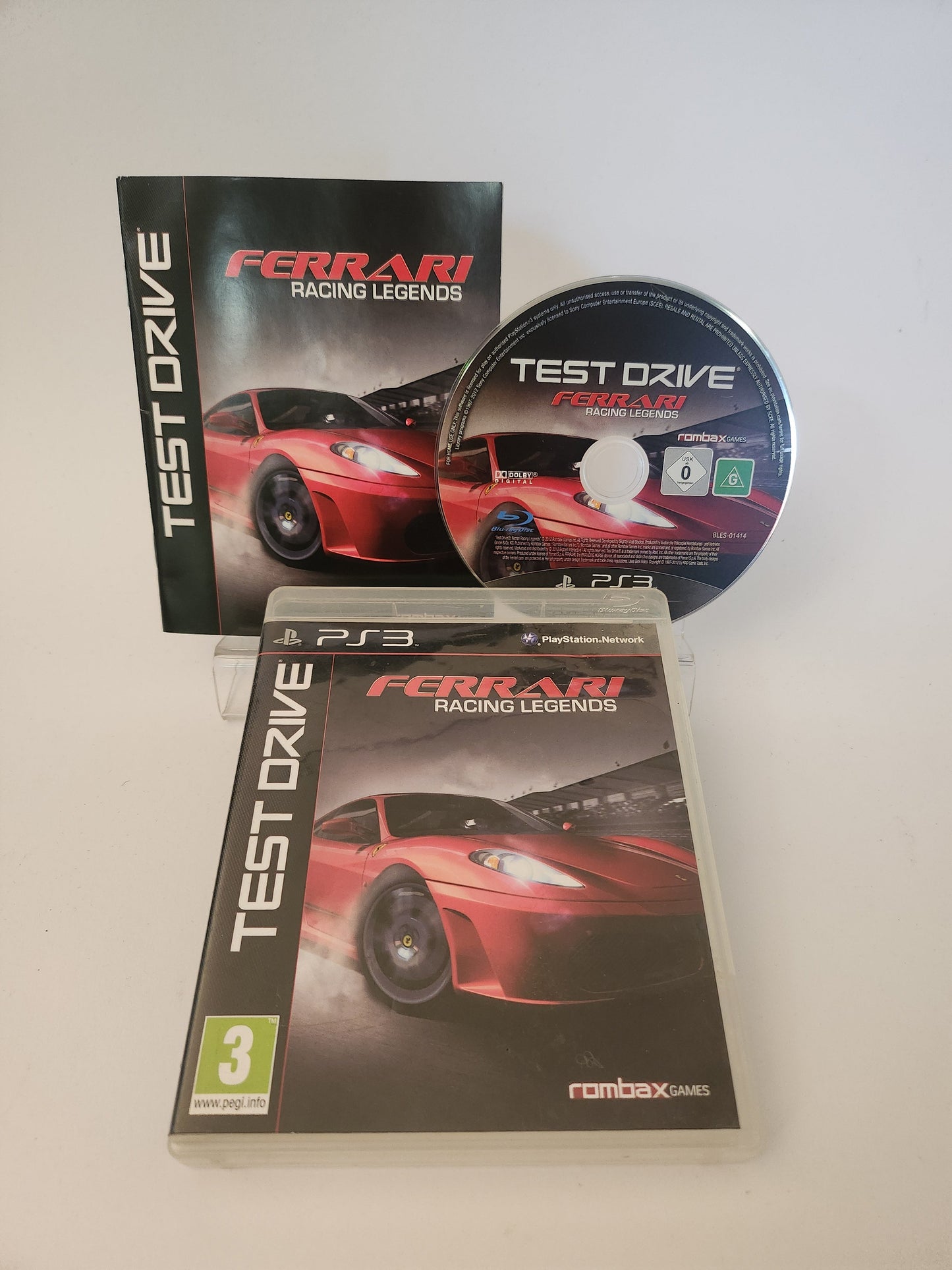 Test Drive Ferrari Racing Legends Playstation 3 - playstation 3 Games