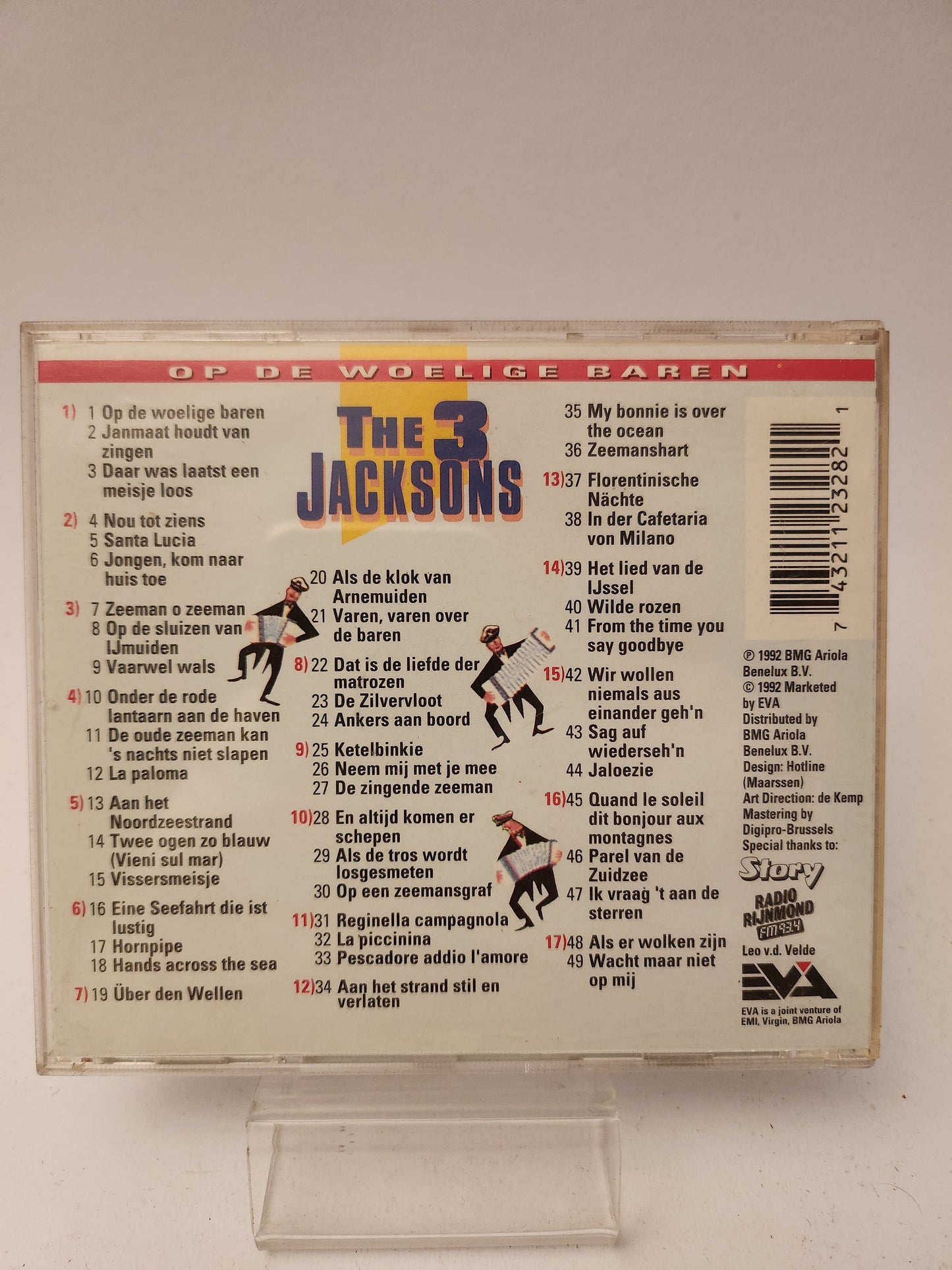 The 3 Jacksons: op de Woelige Baren CD - Cd