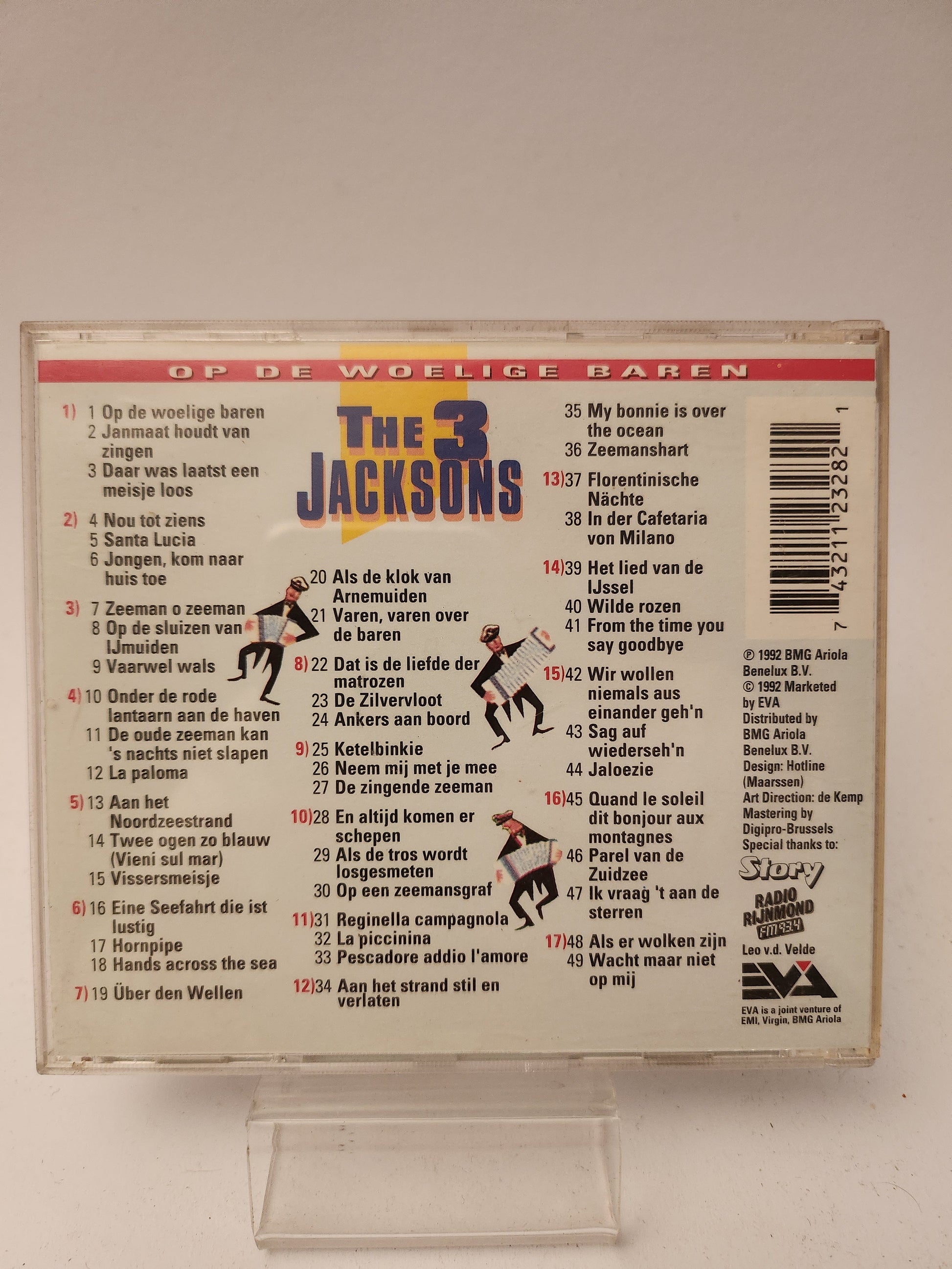 The 3 Jacksons: op de Woelige Baren CD - Cd